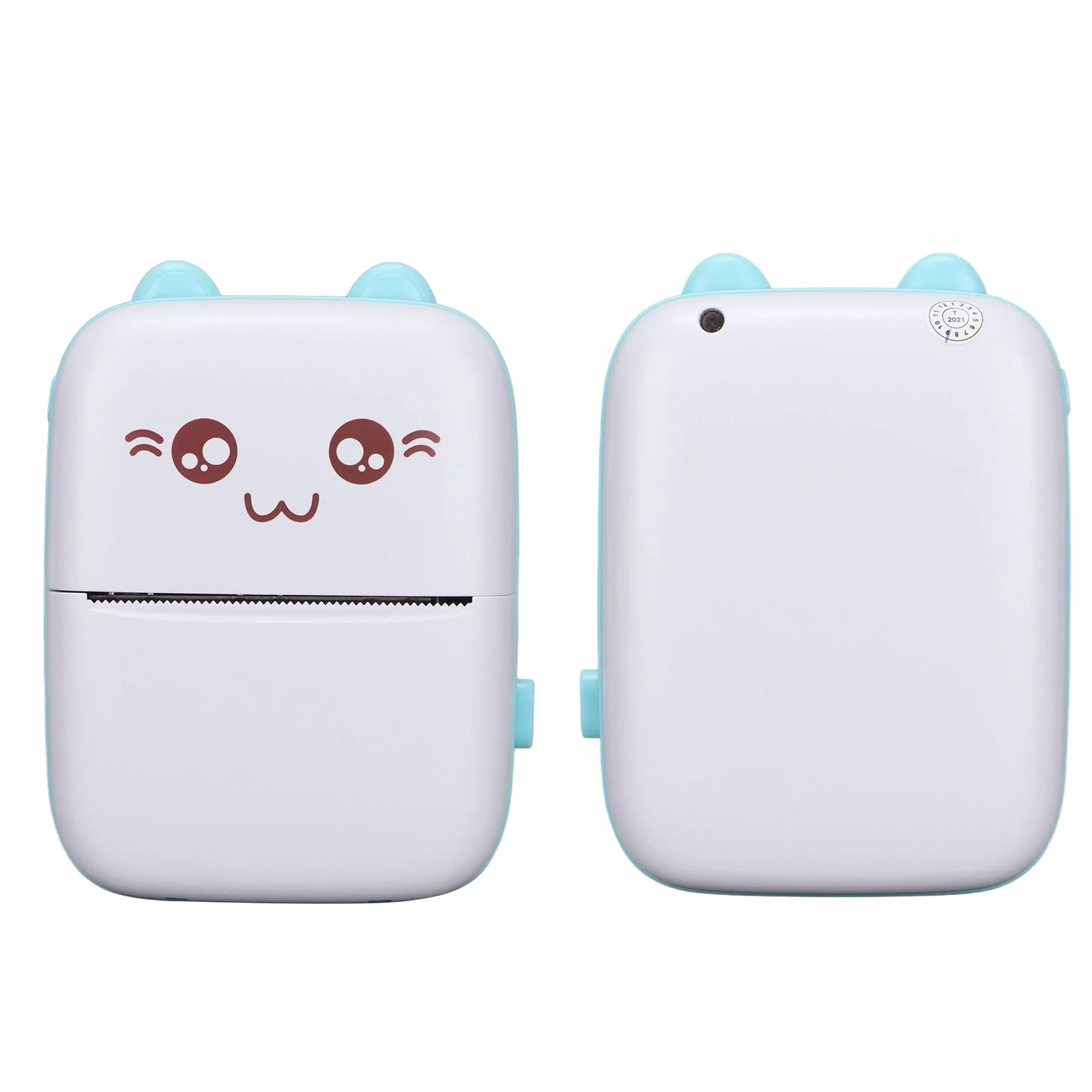 Przenośna Mini Drukarka C9, Druk na Papierze Termicznym 57x30mm, Bez Drukowania Atramentowego, Bezprzewodowa Drukarka Bluetooth 200DPI, Dostarczana z Nożem, dla
