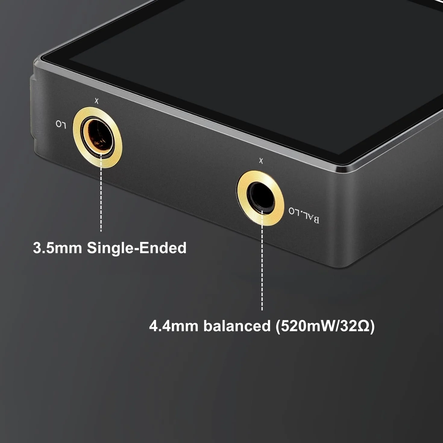 Surfans F20 Pro Android Hi-Res odtwarzacz muzyczny z Dual ESS9018 DAC, DSD512, Spotify & Tidal Support, WLAN i BT LDAC, 4,4 mm Balanced (500 mW), możliwość rozszerzenia do 1 TB, ekran dotykowy MP3 DAP