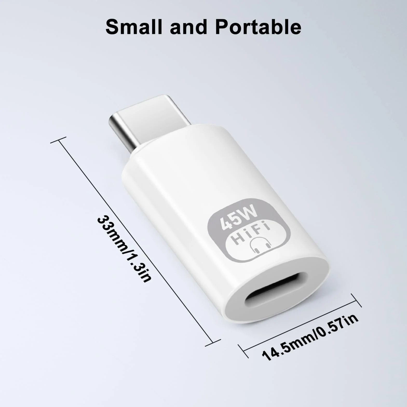 Adapter audio USB C na Lightning, 3w1 typu C męski na Lightning żeński z konwerterem danych i ładowaniem dla iPhone'a 16/15 Series, iPada i innych (biały)