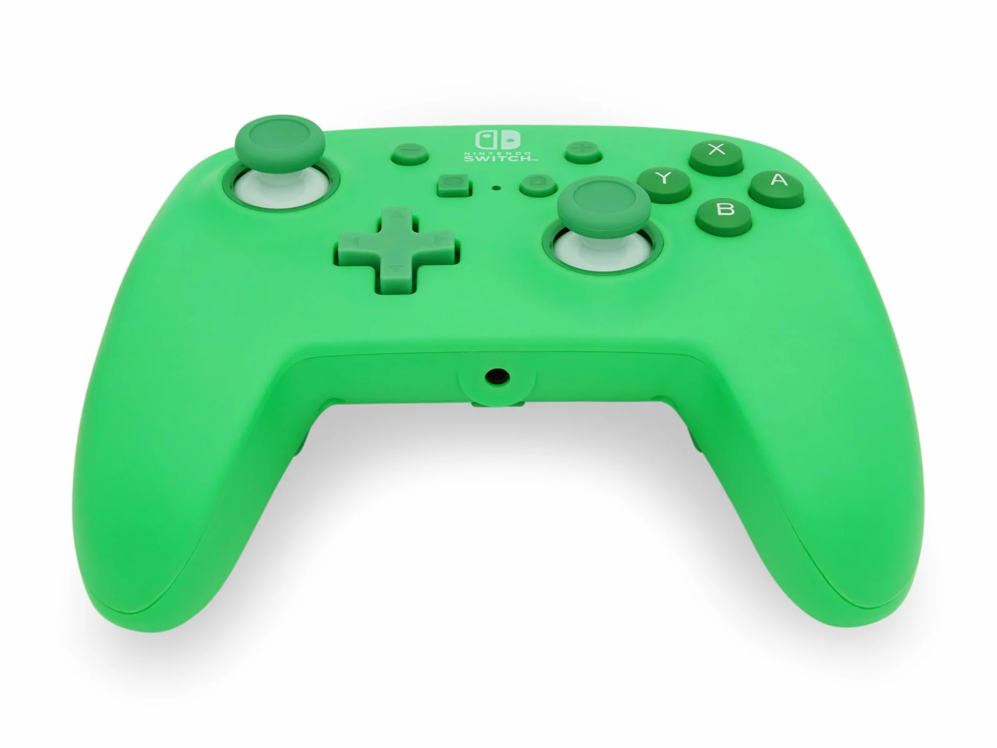 Ulepszony kontroler przewodowy PowerA do konsoli Nintendo Switch - Morski, gamepad, kontroler do gier, kontroler przewodowy, oficjalnie licencjonowany