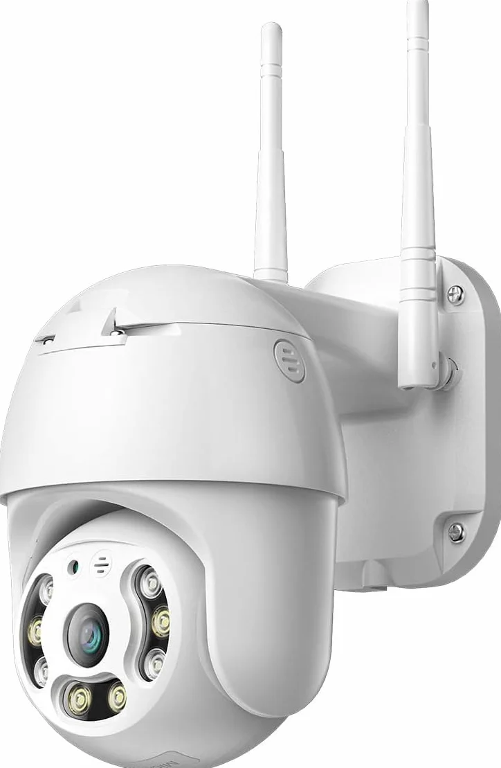 SQUADO Zewnętrzna kamera do monitoringu ICSEE WiFi, Full HD 1080P, PTZ Wireless IP, z czujnikiem ruchu