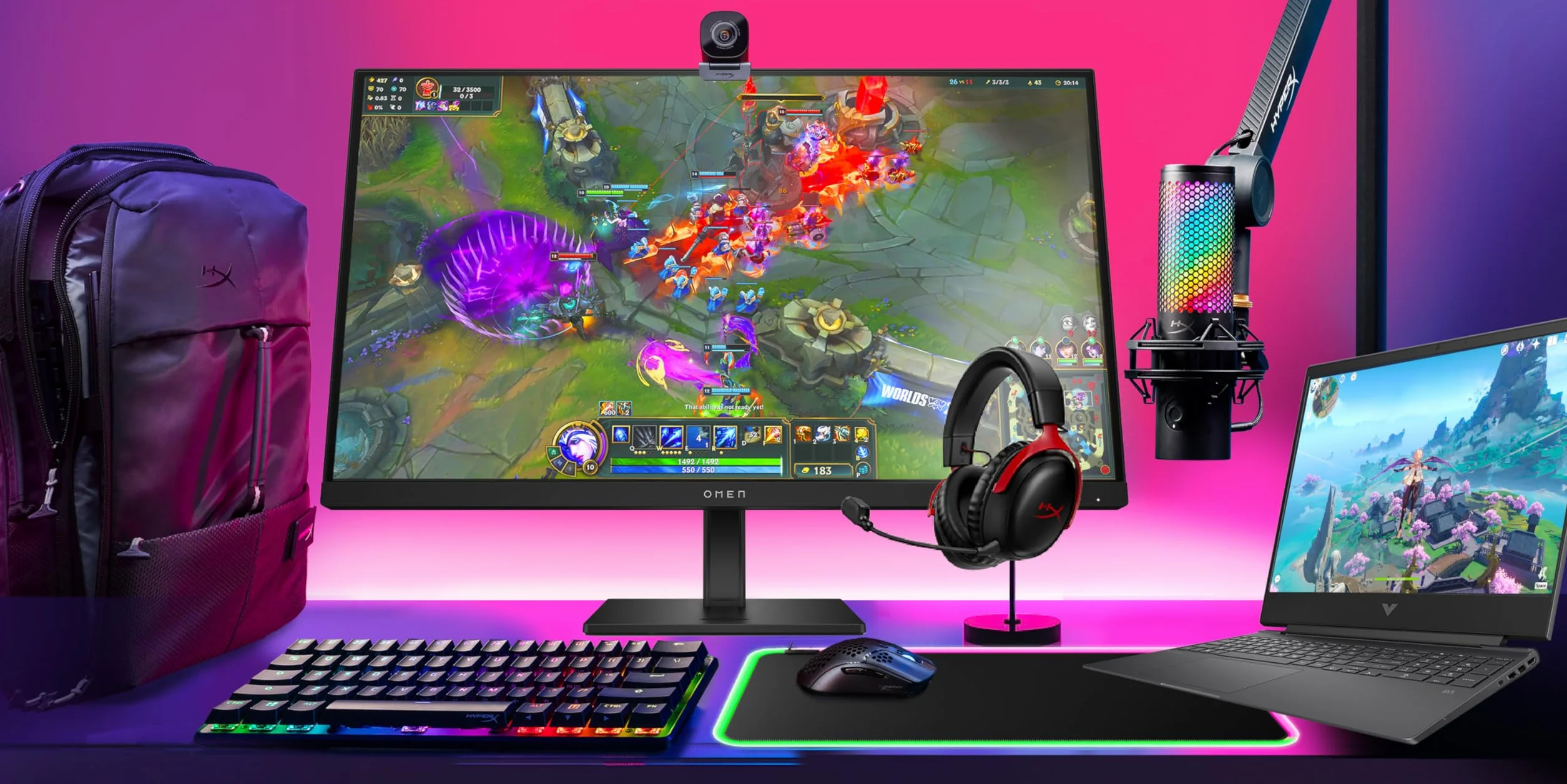 HyperX Mysz do gier Pulsefire Haste 2