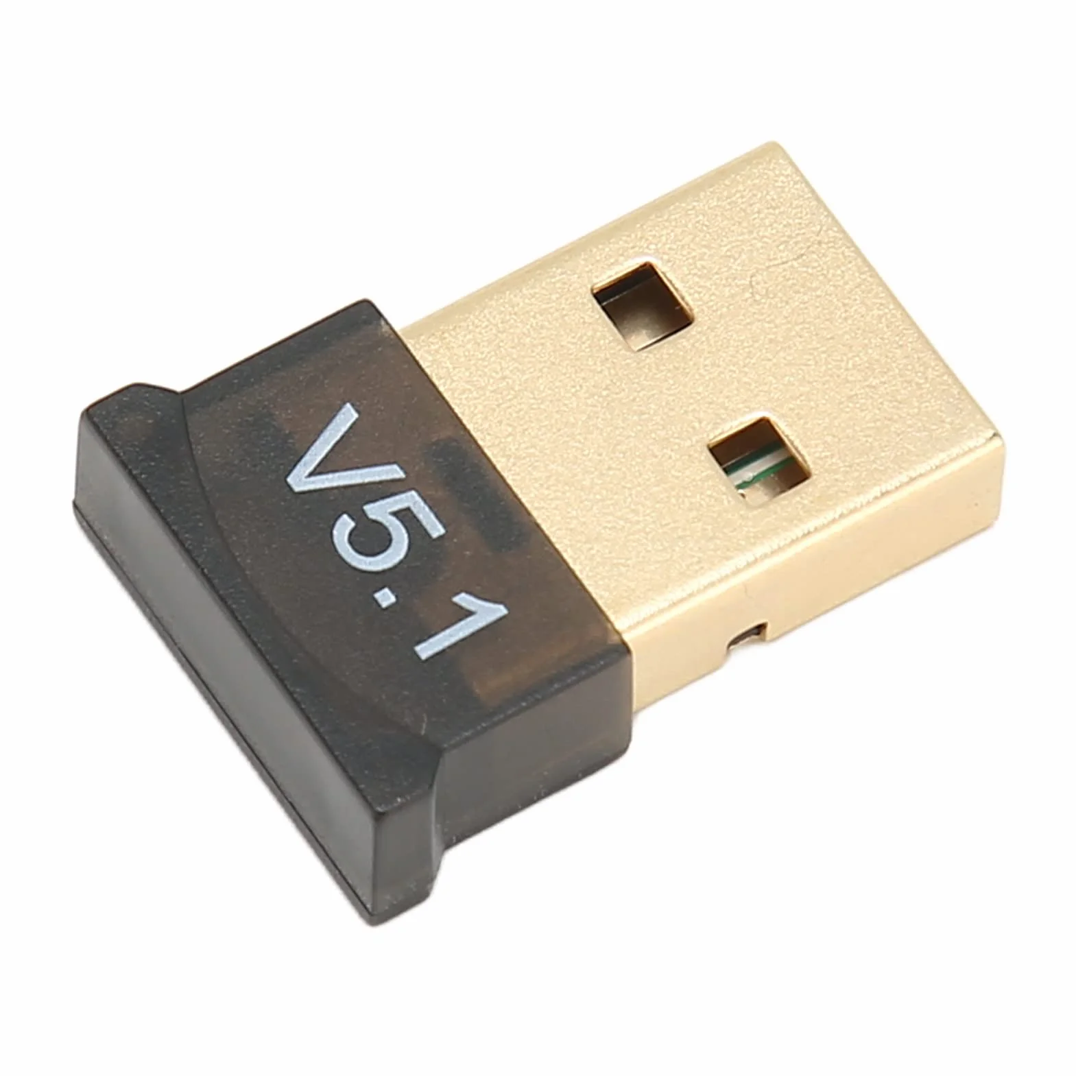 Adapter USB Bluetooth, Odbiornik Bluetooth 5.1 Dalekiego Zasięgu Bez Sterowników do Komputera PC, Klucz Sprzętowy Bluetooth Plug and Play dla 7, dla 8.1, dla 10, dla
