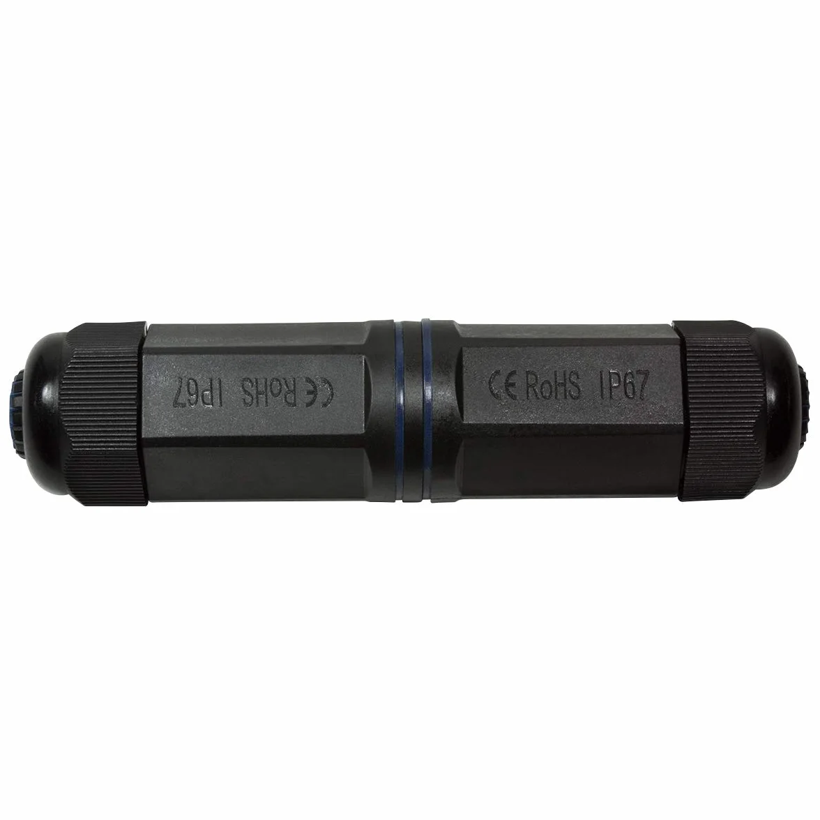 LogiLink NP0080 zewnętrzne złącze kabla krosowego, 2 x gniazdo RJ45, wodoszczelność IP67