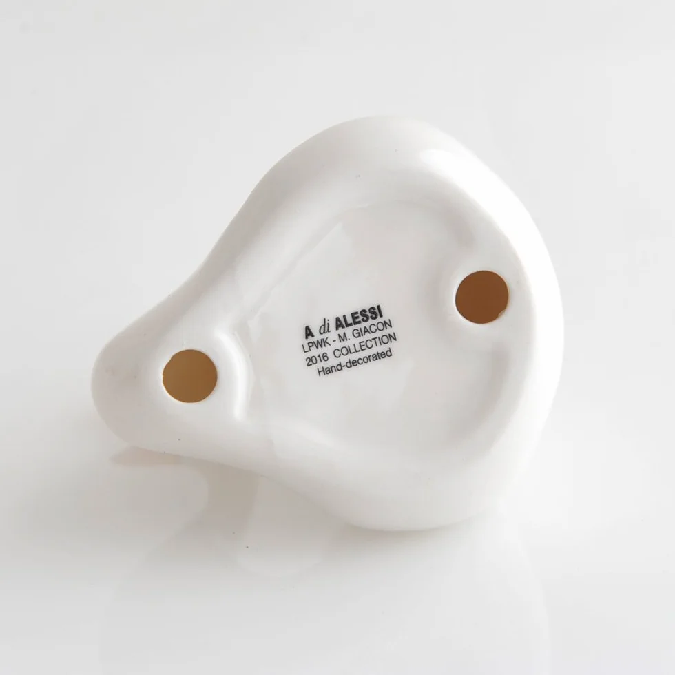Alessi porcelana biała 8 x 7 x 11 cm