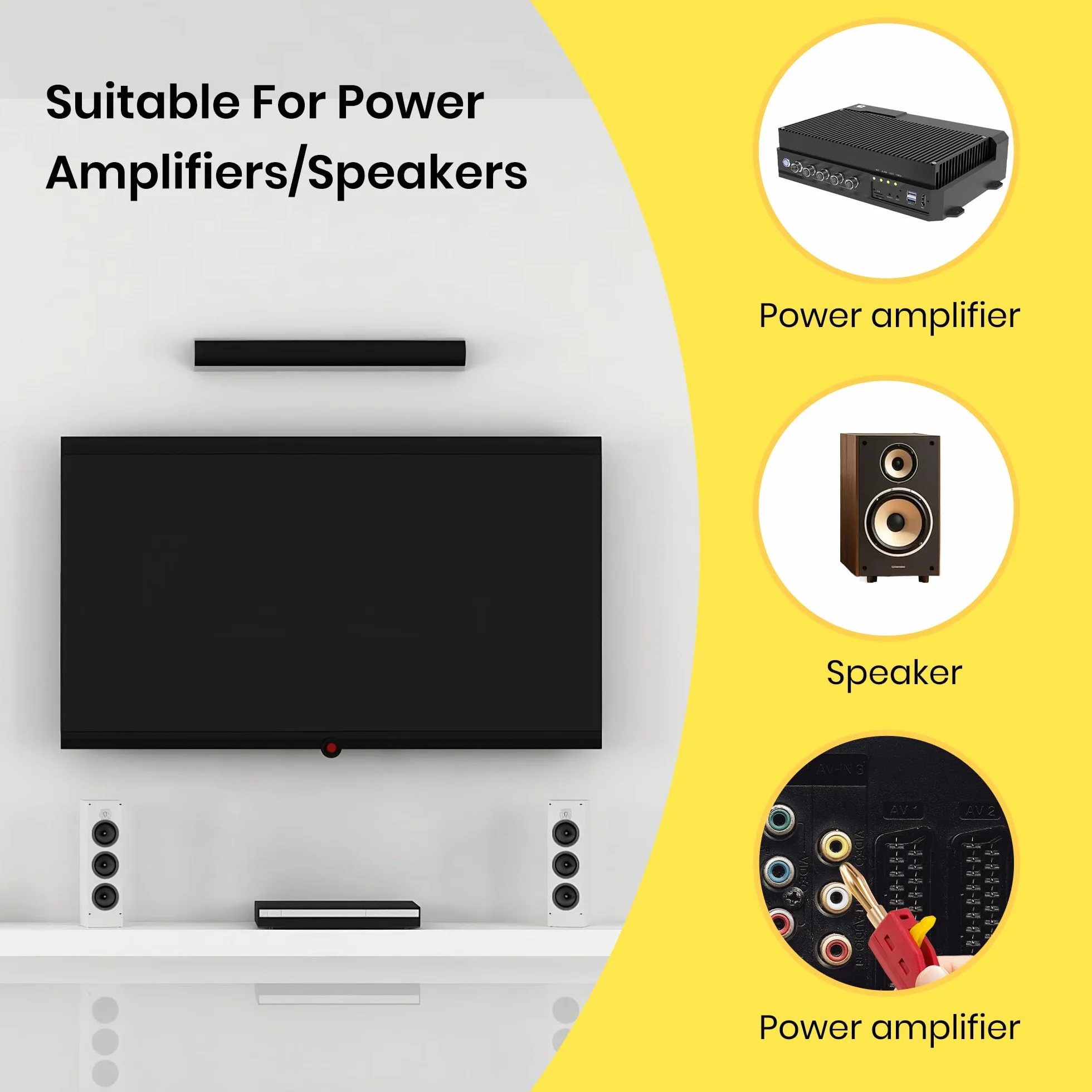 10 sztuk wtyków bananowych, 4 mm, wtyki bananowe, 32 A, konwerter wtyczek bananowych, konwerterów do stopni wyjściowych HiFi, urządzeń stereo, pudełek, kabli, odbiorników AV, szybkozłączy