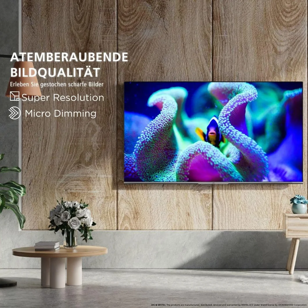 JVC TiVo LT-40VF5355W Telewizor 40" Smart TV, z potrójnym tunerem i 6 miesięcy HD+, LED biały