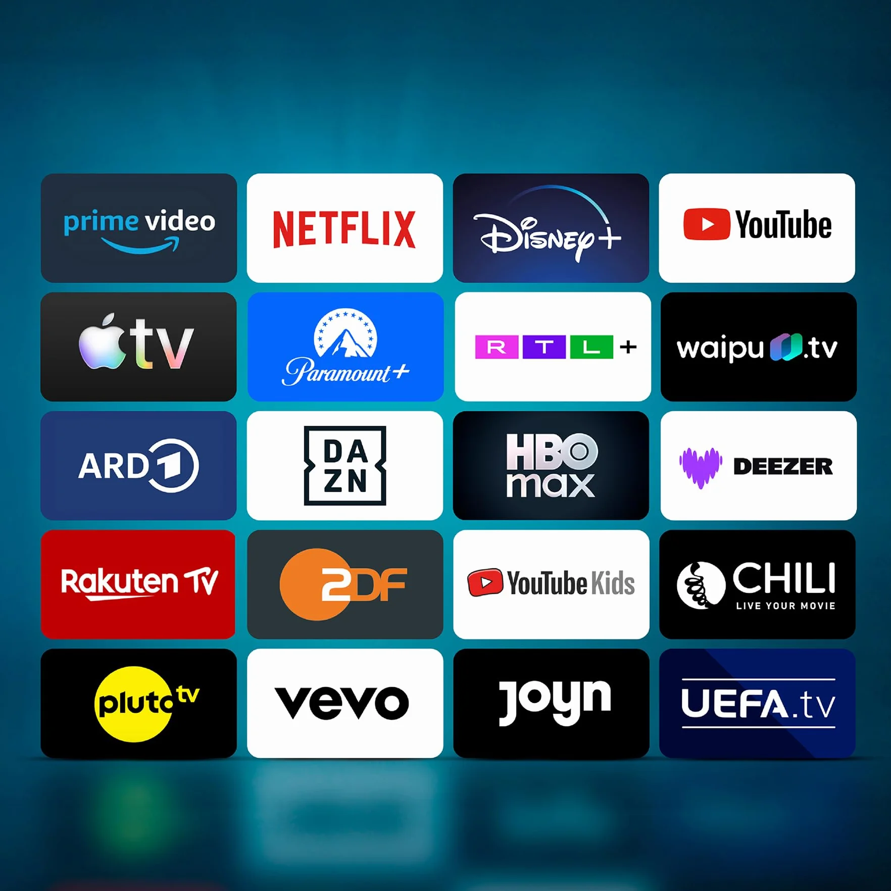 DYON Smart 32 VX 80 cm (32 cale) TV (HD Smart TV, potrójny tuner HD (DVB-C/-S2/-T2), App Store, Prime Video, Netflix, YouTube)