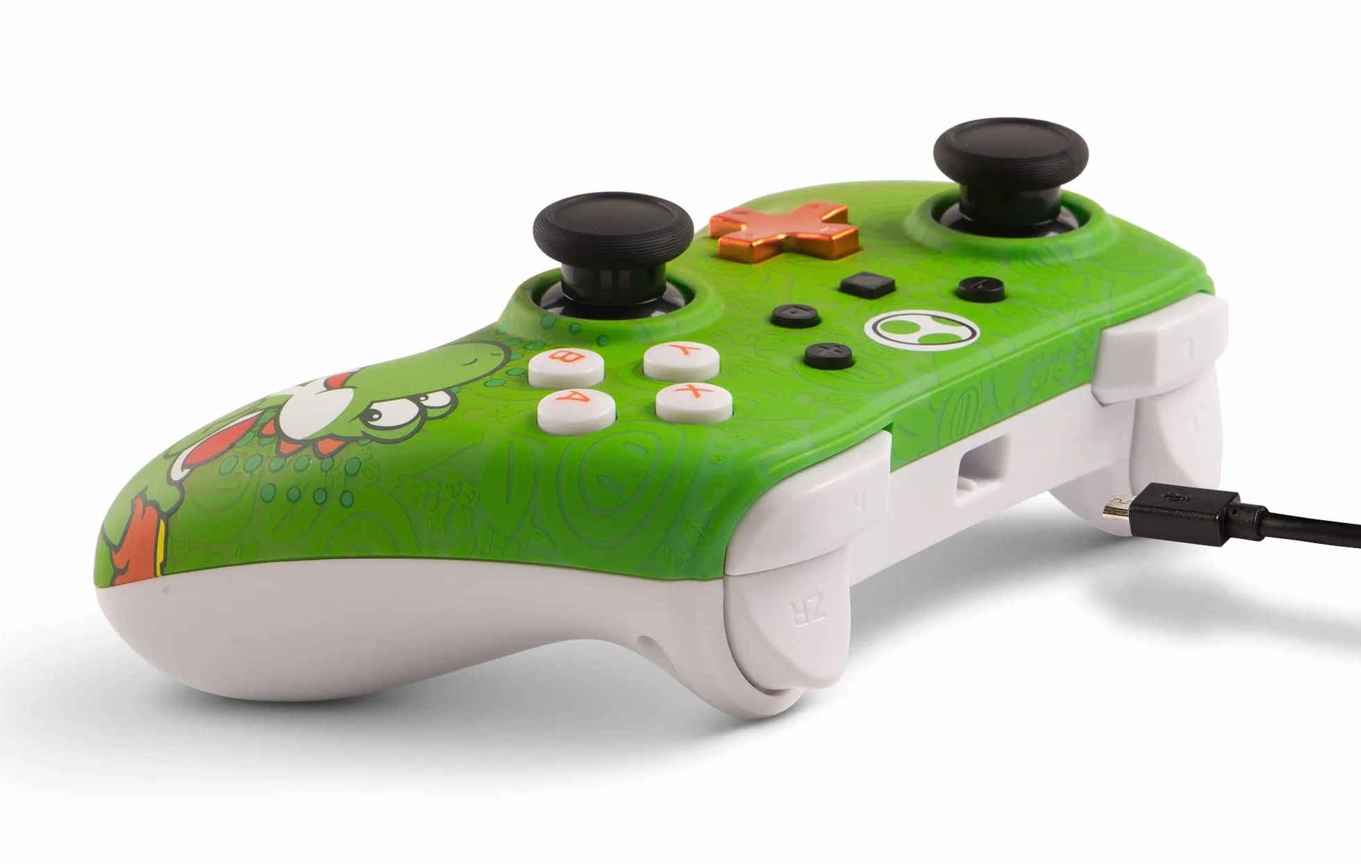 Kontroler przewodowy PowerA do Nintendo Switch - Yoshi, Gamepad, kontroler gier, kontroler przewodowy, oficjalna licencja