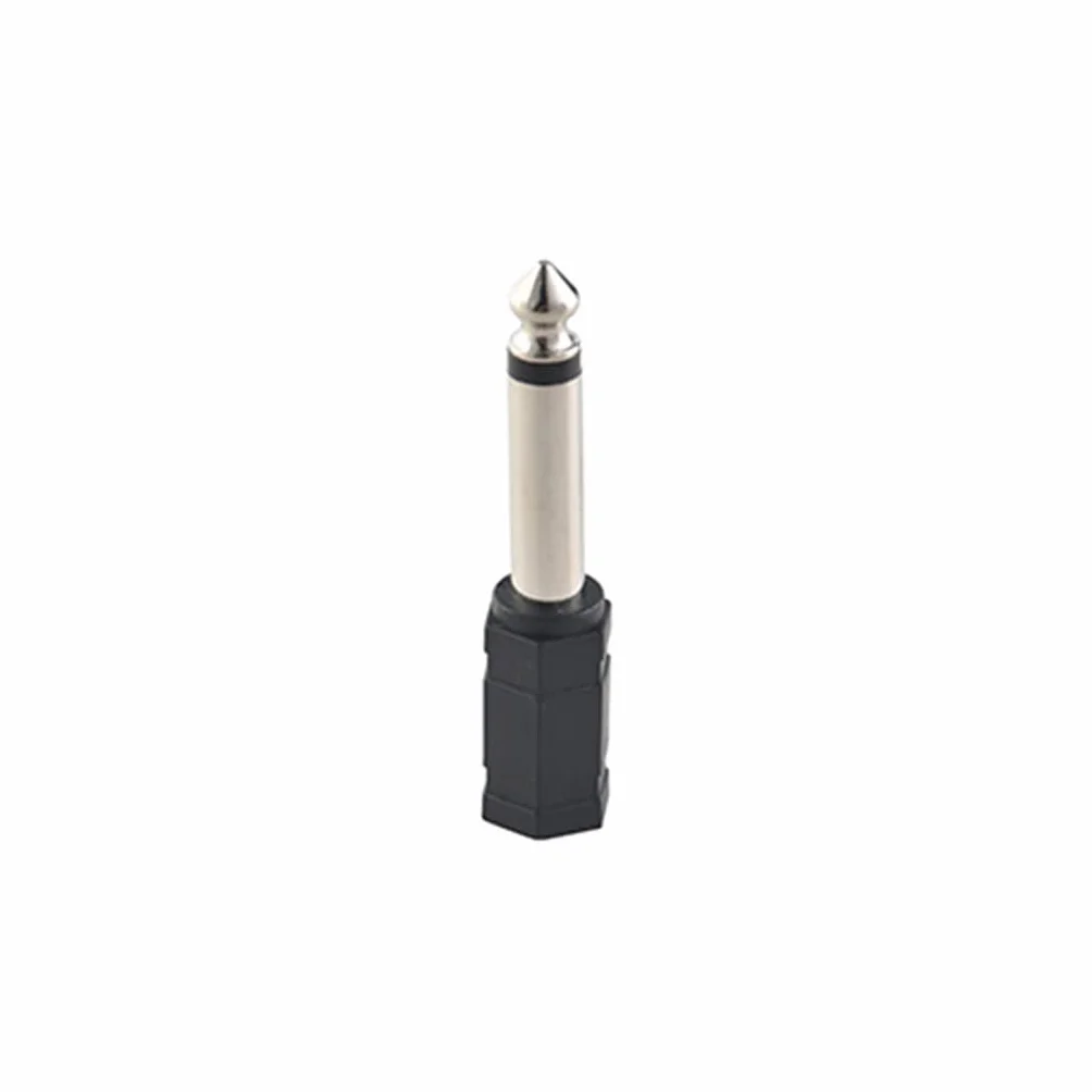 Alnicov 10 szt. 6,35 mm męski na 3,5 mm żeński stereofoniczny adapter słuchawkowy do słuchawek dousznych wzmacniacz gitarowy