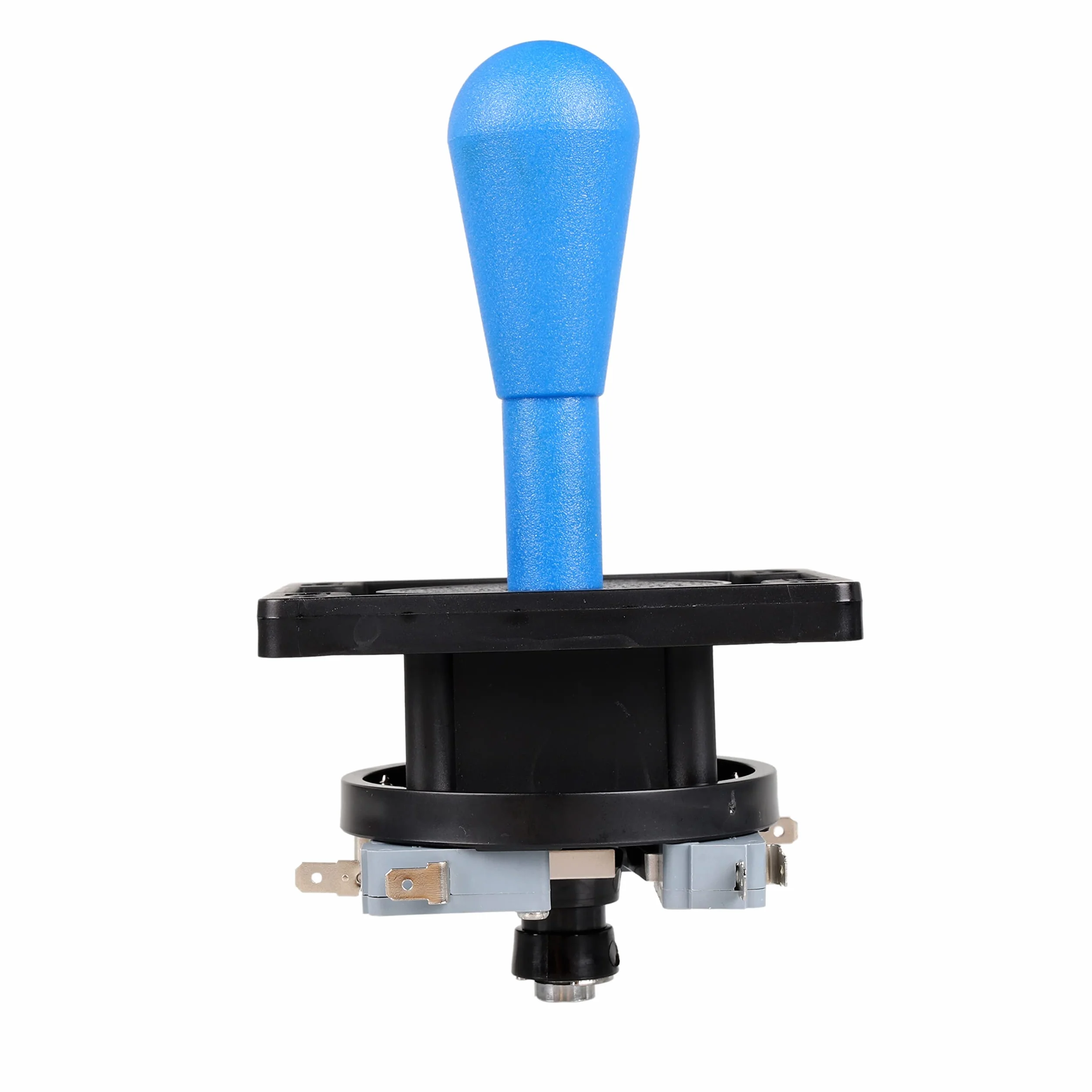 EG STARTS American Style Arcade Competition 2-pinowy joystick nietoperz przełączany z 8 sposobów obsługi, eliptyczny uchwyt, precyzyjny 8-drożny zacisk 4,8 mm (niebieski)