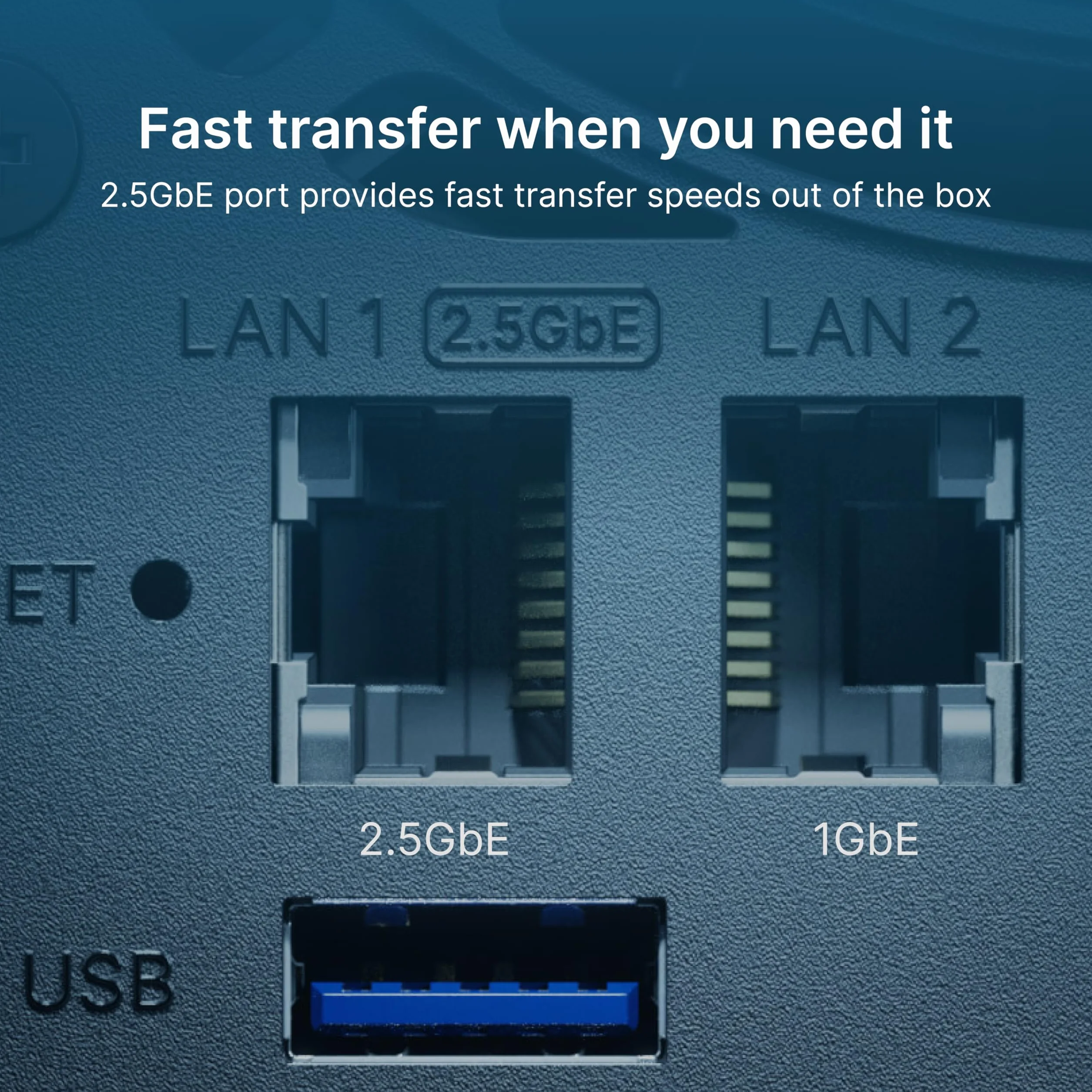 DS425+ 4-Bay Synology NAS – kompaktowe rozwiązanie pamięci masowej z wbudowanym portem 2,5 GbE
