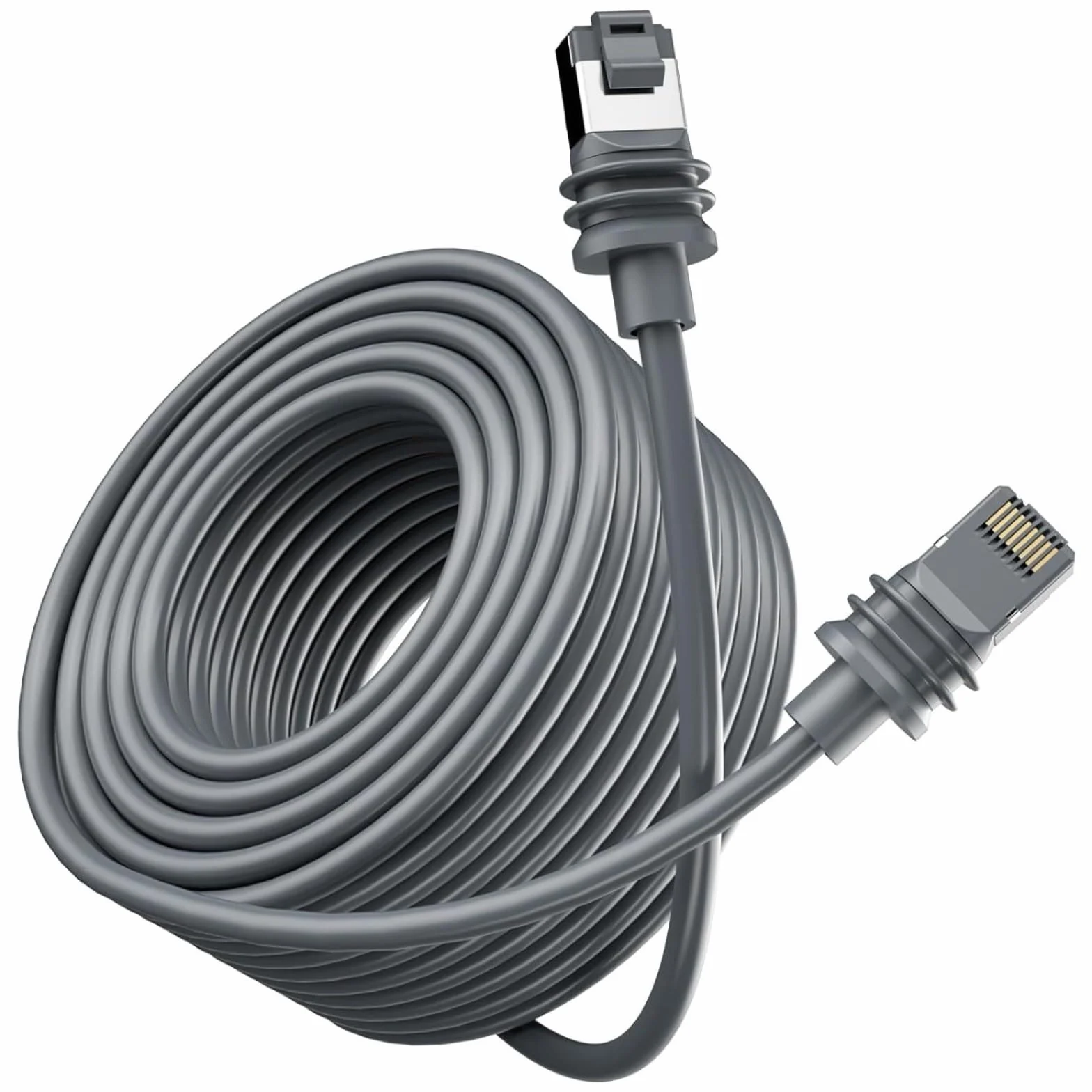 Jadeshay Starlink 3. generacji Starlink V3, prostokątny zamiennik 49 FT wodoodporny kabel przedłużający do satelitarnej 3. generacji, do użytku wewnątrz i na zewnątrz