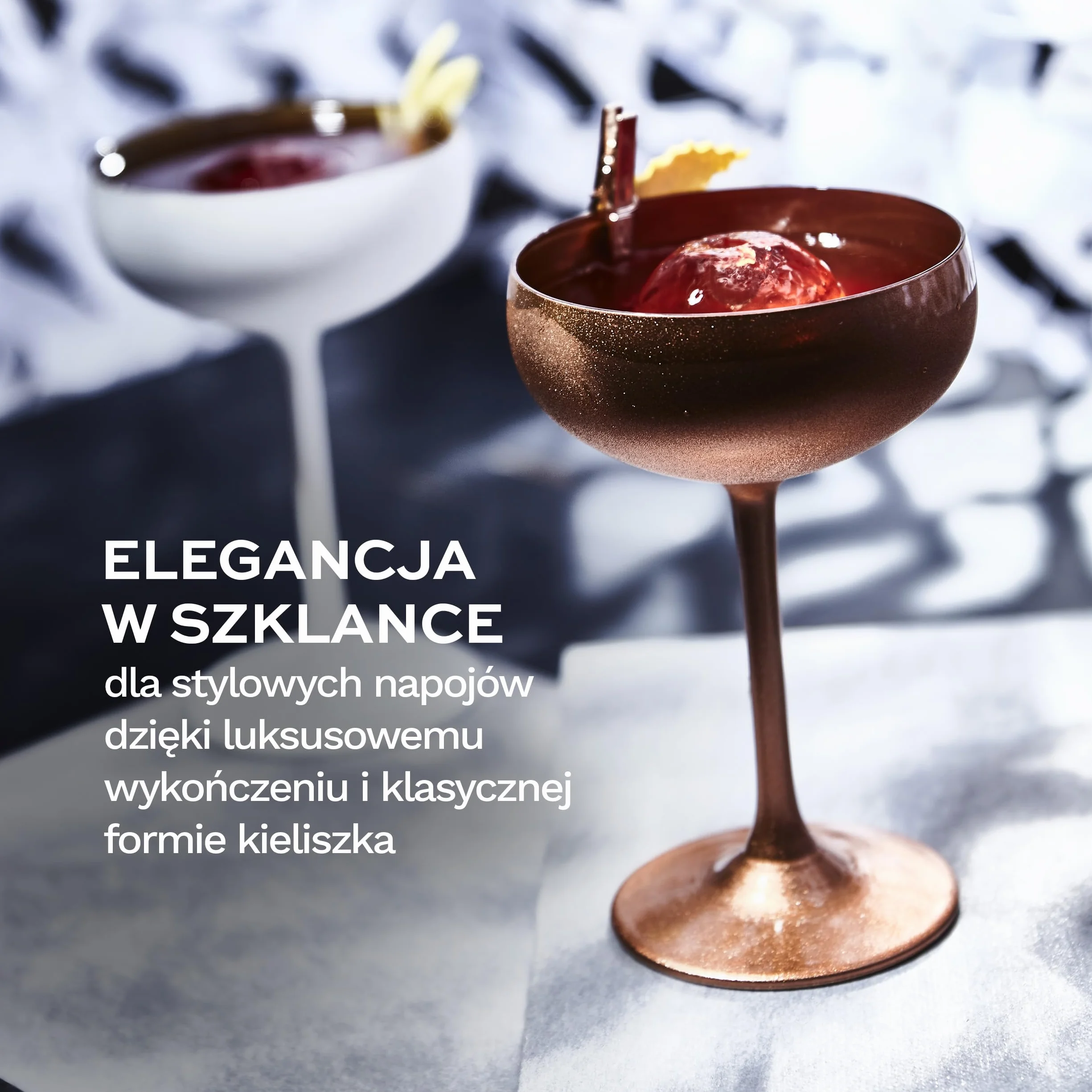 Stölzle Lausitz Kieliszki do Szampana Elements Brązowy Zestaw 6 szt. – 230 ml – Eleganckie Kieliszki Kryształowe do Szampana i Prosecco – Nadające się do Zmywarki – Odporne i Produkowane w Niemczech