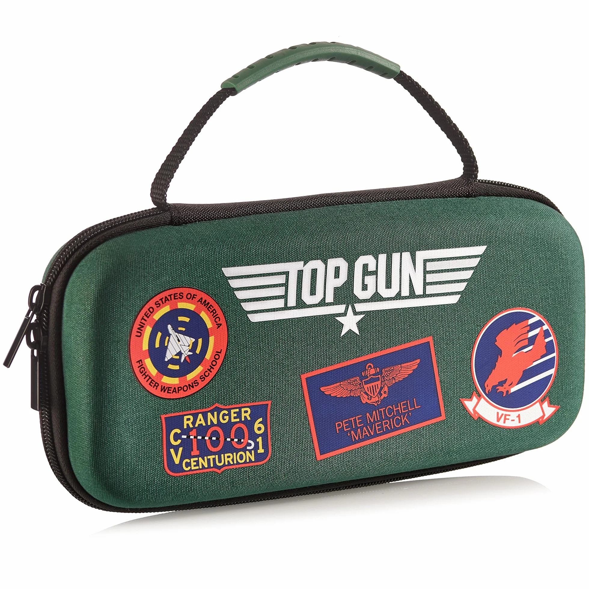 Numskull Twarde etui podróżne do konsoli Nintendo Switch i modelu OLED - mieści do 10 gier i akcesoria, Top Gun