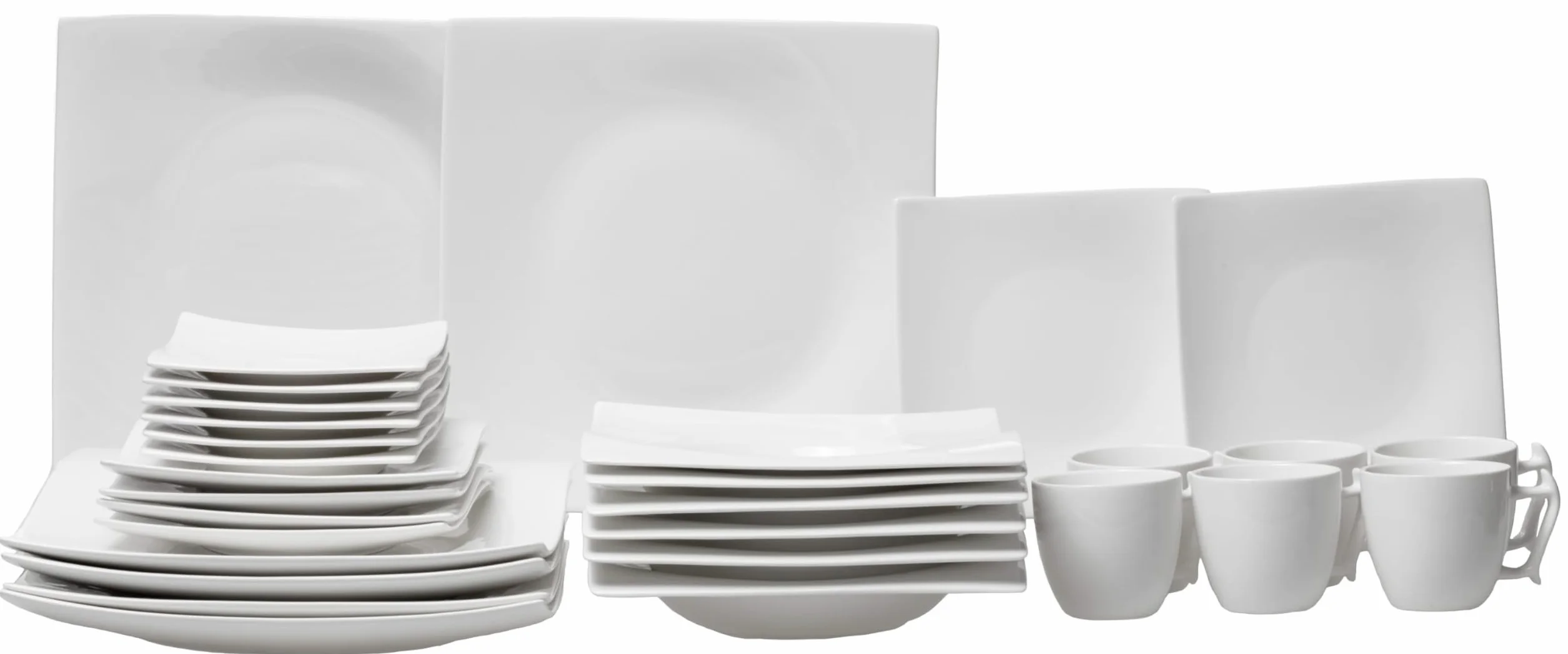 Maxwell & Williams RP00930 Motion zestaw do kawy – 12-częściowy zestaw naczyń 30 sztuk w pudełku upominkowym, porcelana