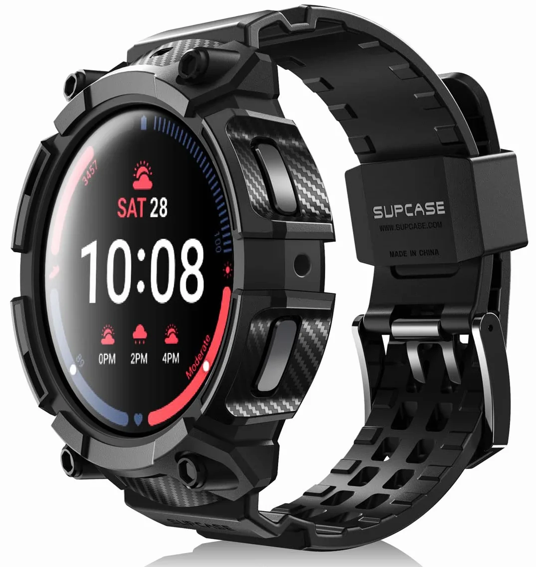 SUPCASE Wytrzymałe etui ochronne z paskami do Galaxy Watch 5 Pro 45 mm, wersja 2022 Unicorn Beetle Pro