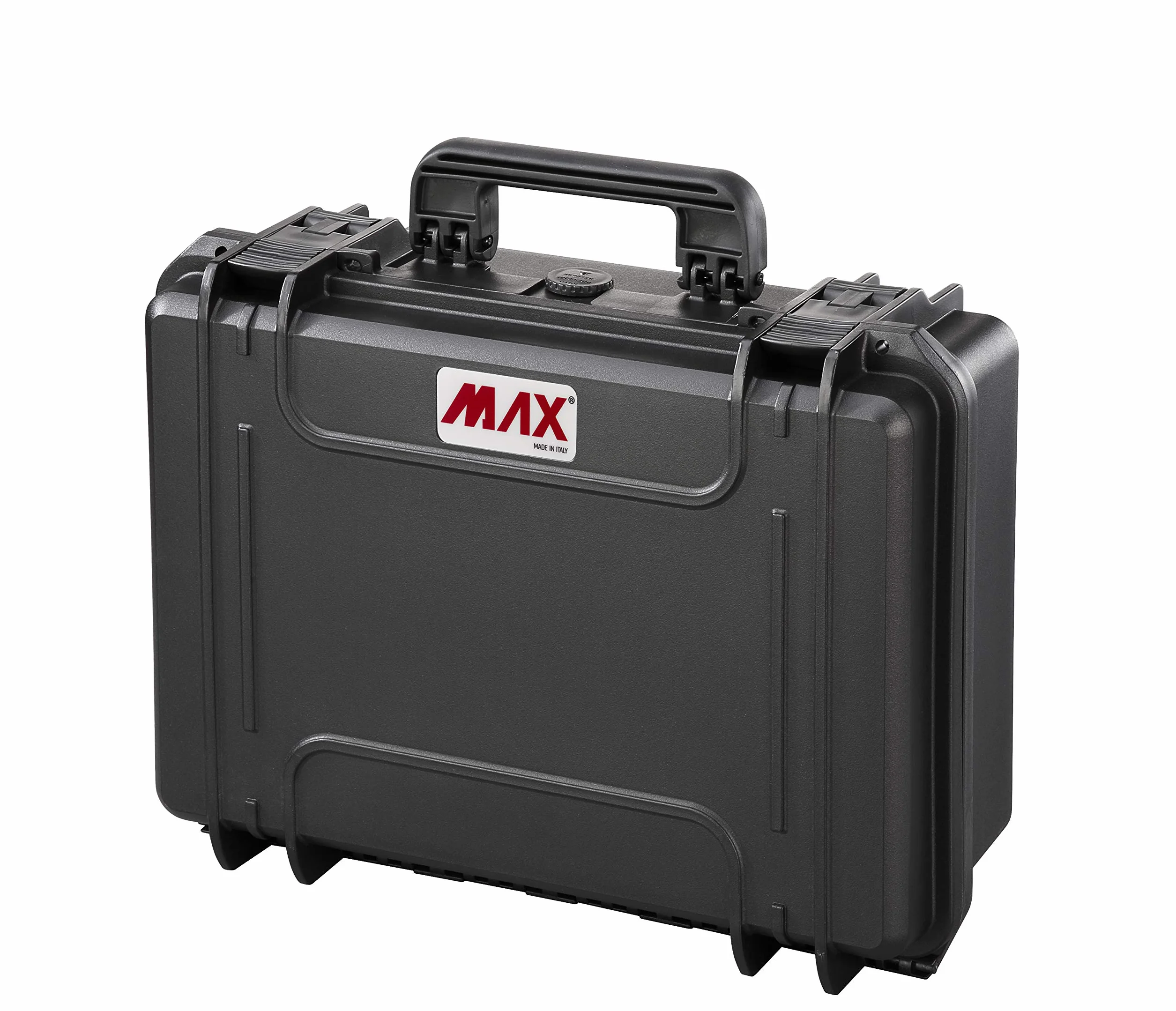 Max Walizka fotograficzna z wyściełanymi przegrodami ruchomymi do transportu i ochrony wrażliwych urządzeń i materiałów, MAX430CAM, wymiary wewnętrzne 426 x 290 x 159 mm