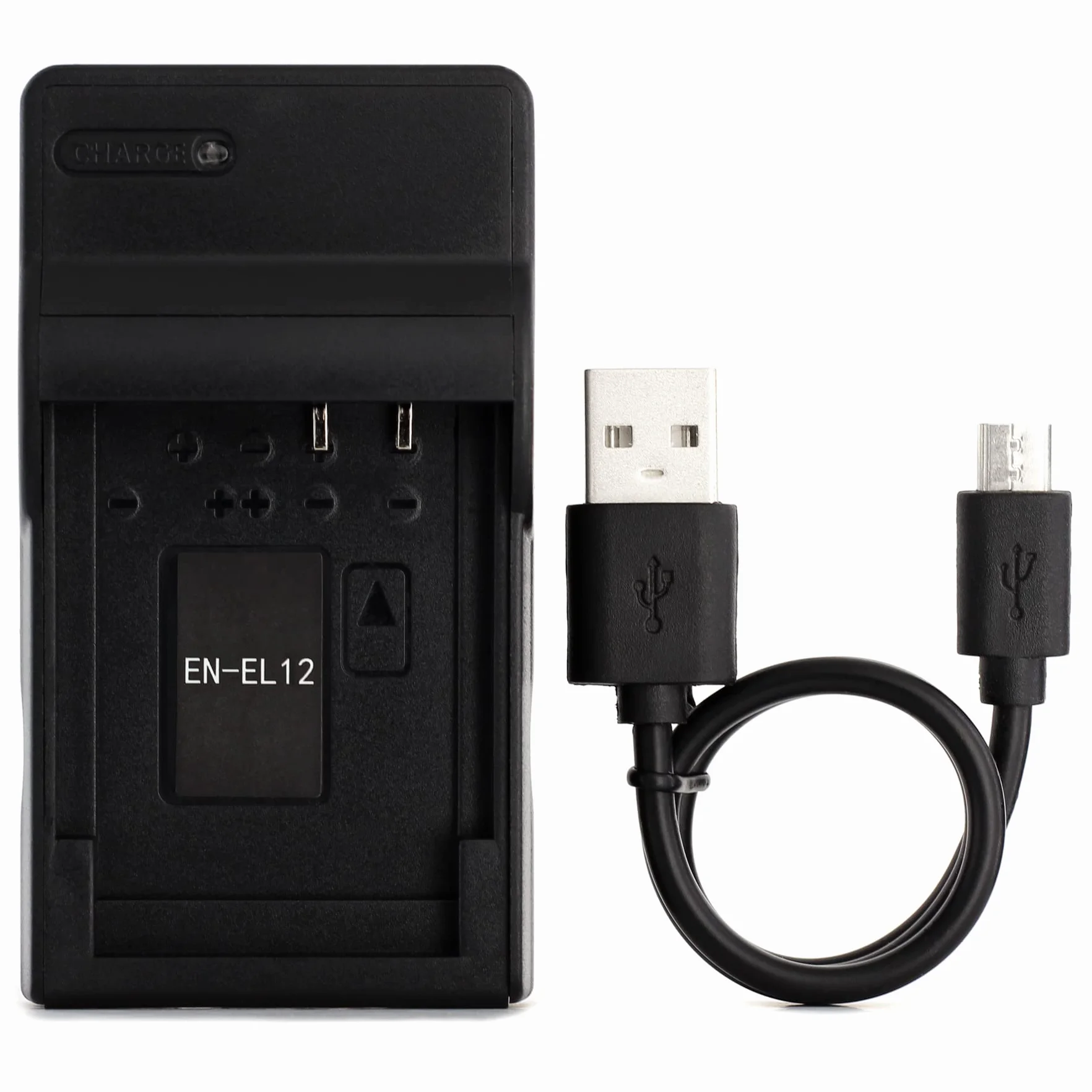 Norifon EN-EL12 USB Ładowarka do Nikon Coolpix AW130, AW100, AW120, AW110, S6200, S6300, S8100, S8200, S9100, S9300, S9500, S9900 Aparat i nie tylko