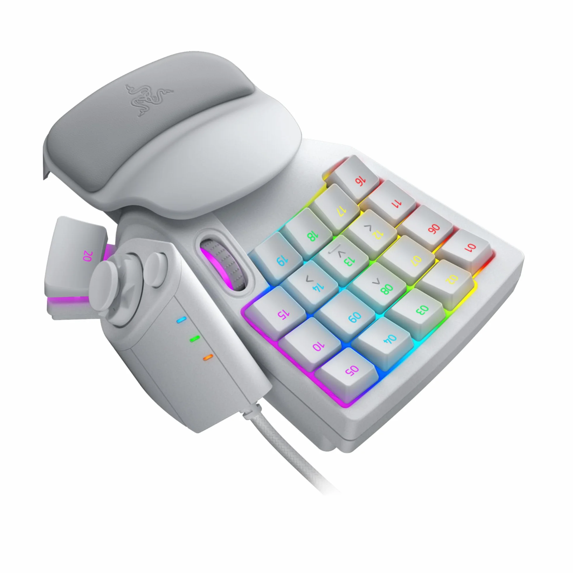 Razer Tartarus Pro Gaming Keypad z analogowo-optycznymi przyciskami, 32 programowalne przyciski, Mercury