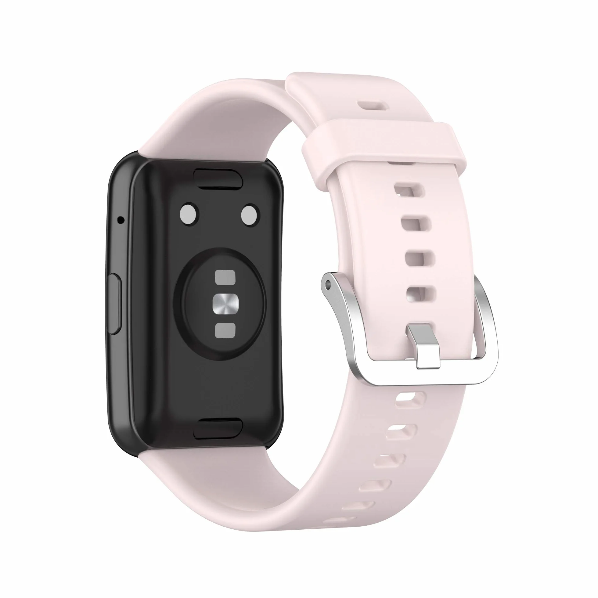INF Bransoletka kompatybilna z Huawei Watch Fit (TIA-B09/TIA-B19), antypoślizgowe paski z klamrą, pasek silikonowy, zapasowy pasek dla kobiet i mężczyzn