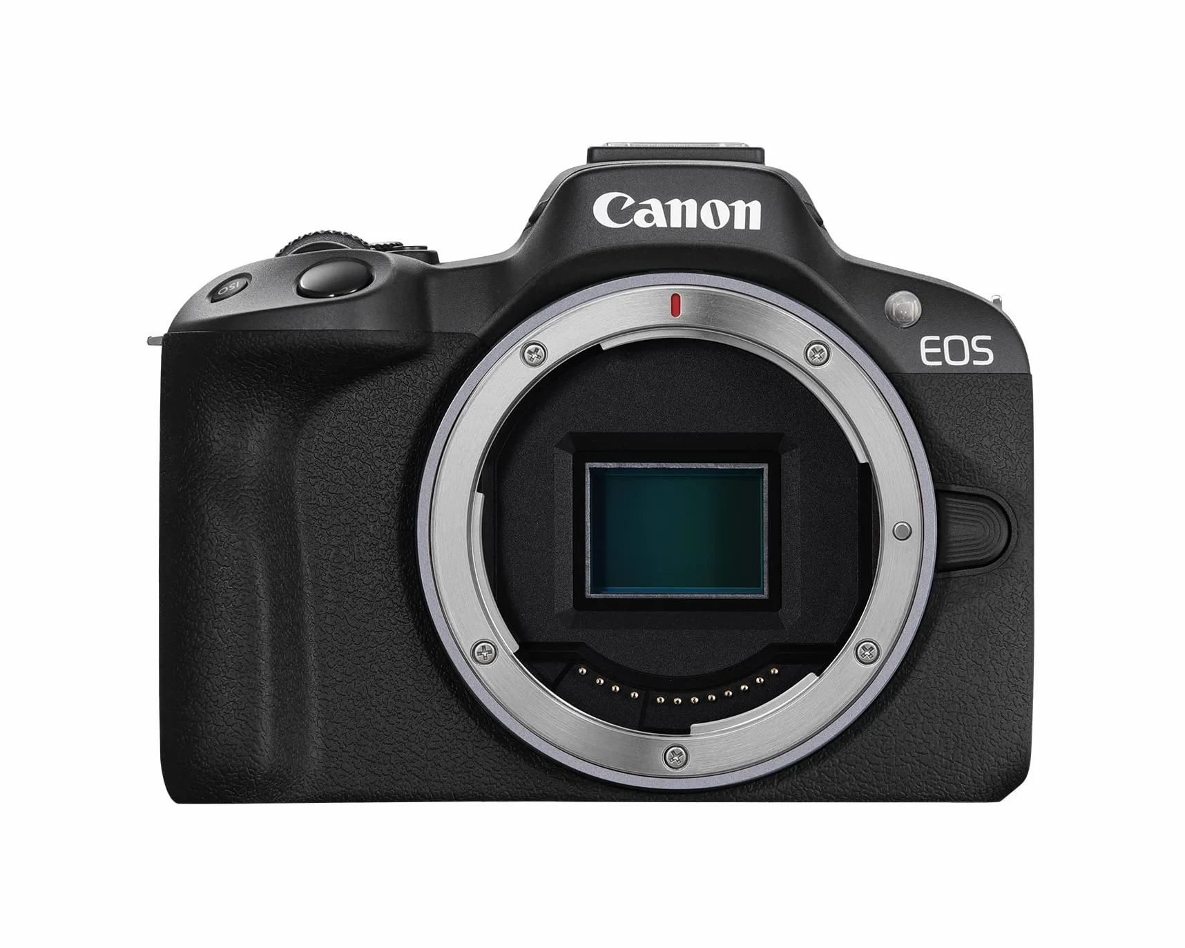 Canon EOS R50|Aparat bezlusterkowy 24,2 MP APS-C, tylko korpus, do 15 kl./s. | Podwójny pikseli CMOS AF II|4K 30p Oversampled 6K|Ekran o zmiennym kątu|Bluetooth i WiFi|czarny