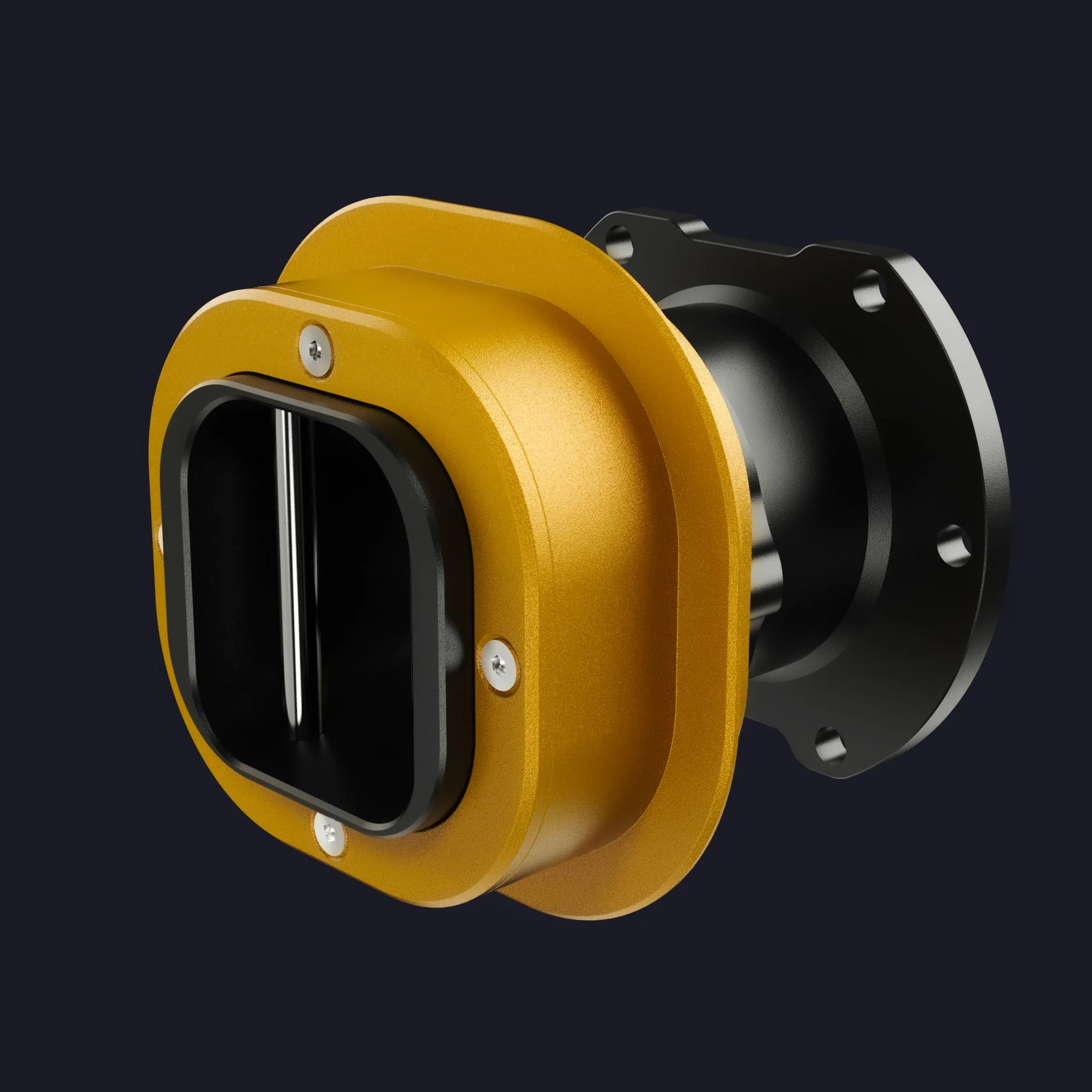Fanatec Racing Wheel QR2 Pro Quick Release dostosowane do QR2 Racing Wheel-Side Obróbka CNC anodowane złote