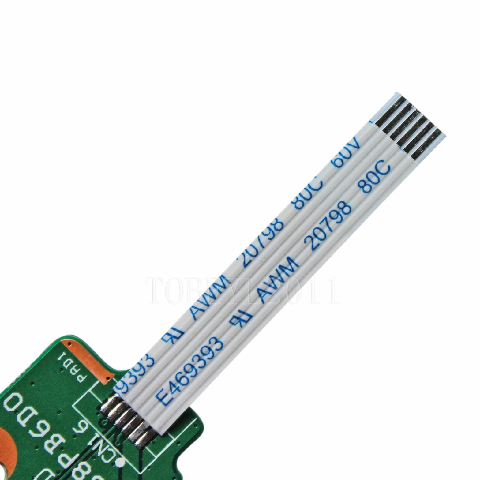 Gintai Tablica przycisków przełącznika zasilania z kablem do laptopów HP Pavilion 17 - serii E 17,3 cala DA0R68PB6D0 720673-001 32R68PB0000