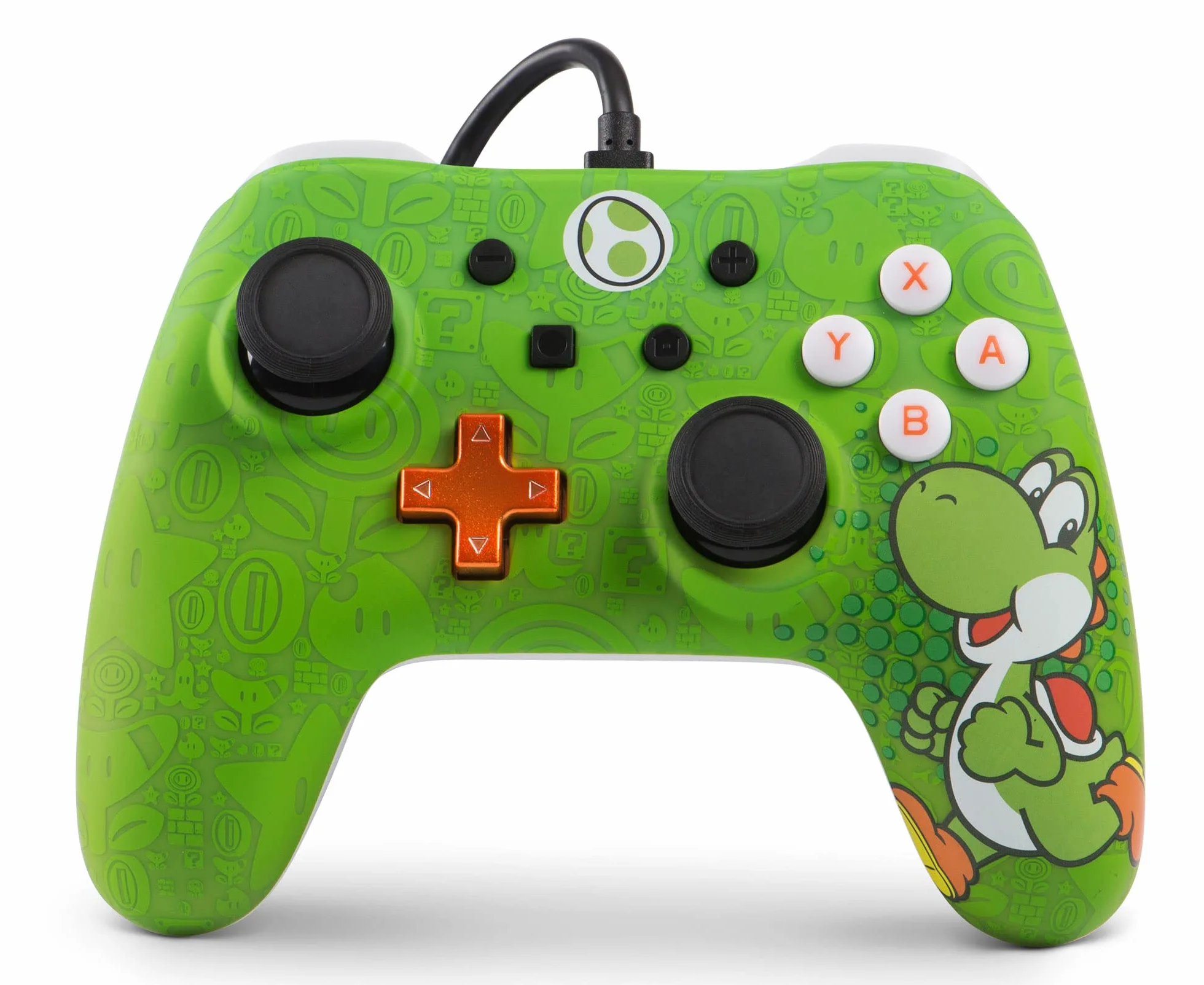 Kontroler przewodowy PowerA do Nintendo Switch - Yoshi, Gamepad, kontroler gier, kontroler przewodowy, oficjalna licencja
