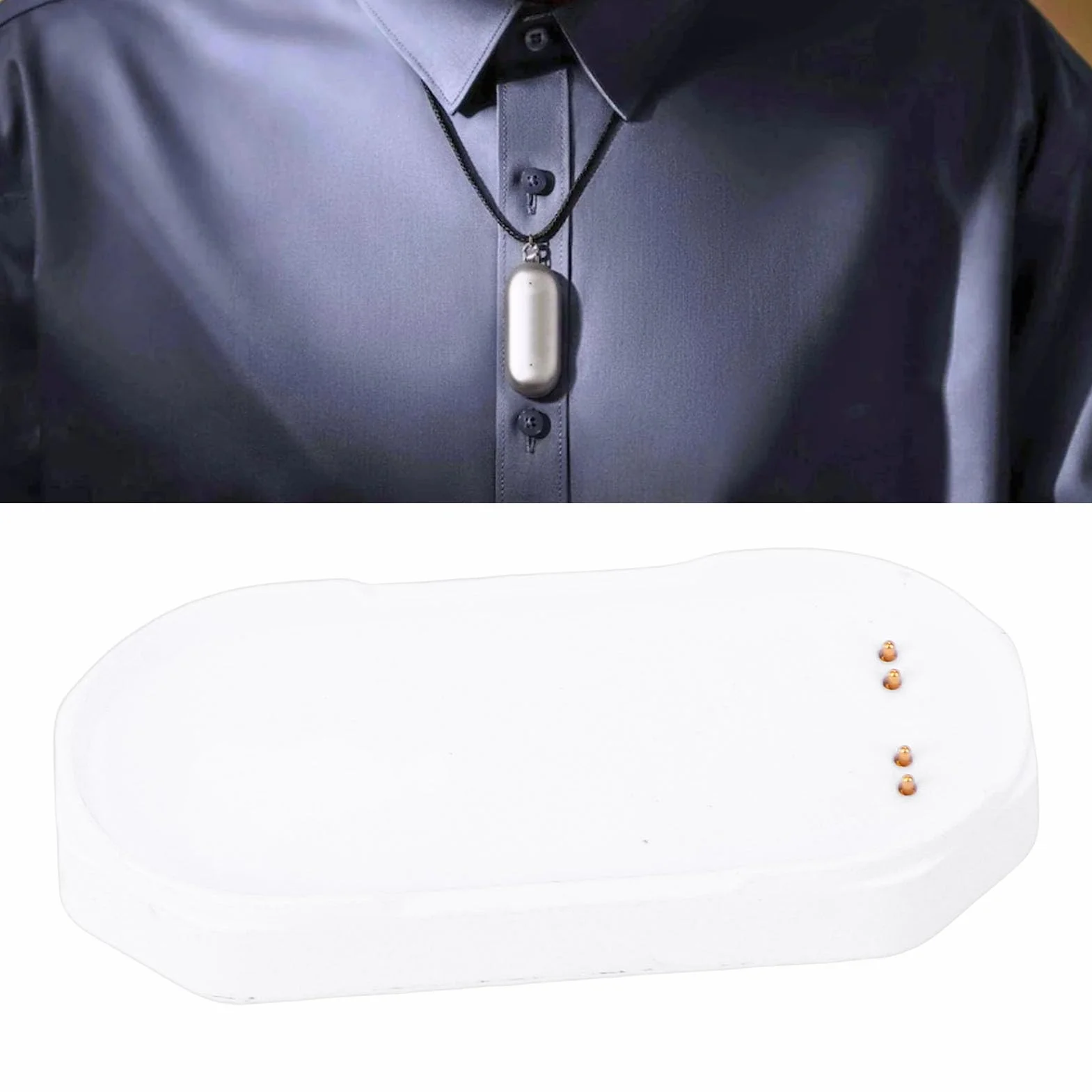 Generic Generic Ładowarka do Dyktafonu PLAUD Notepin AI Notepin S AI Bezpieczna i Szybka Baza ładująca Zapewniająca Wydajne ładowanie (WHITE) (WHITE)