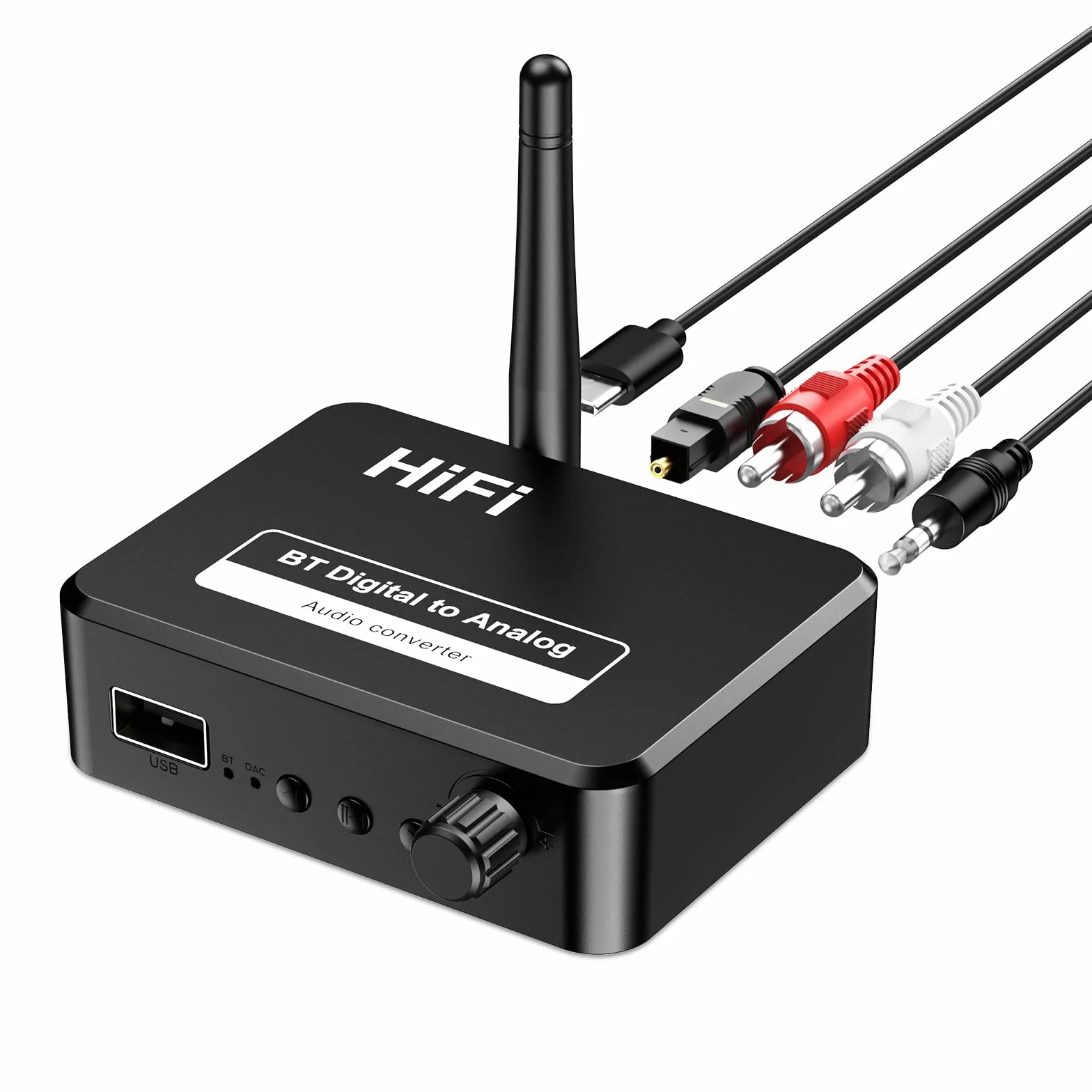 Domowy odbiornik audio stereo, niskie opóźnienia