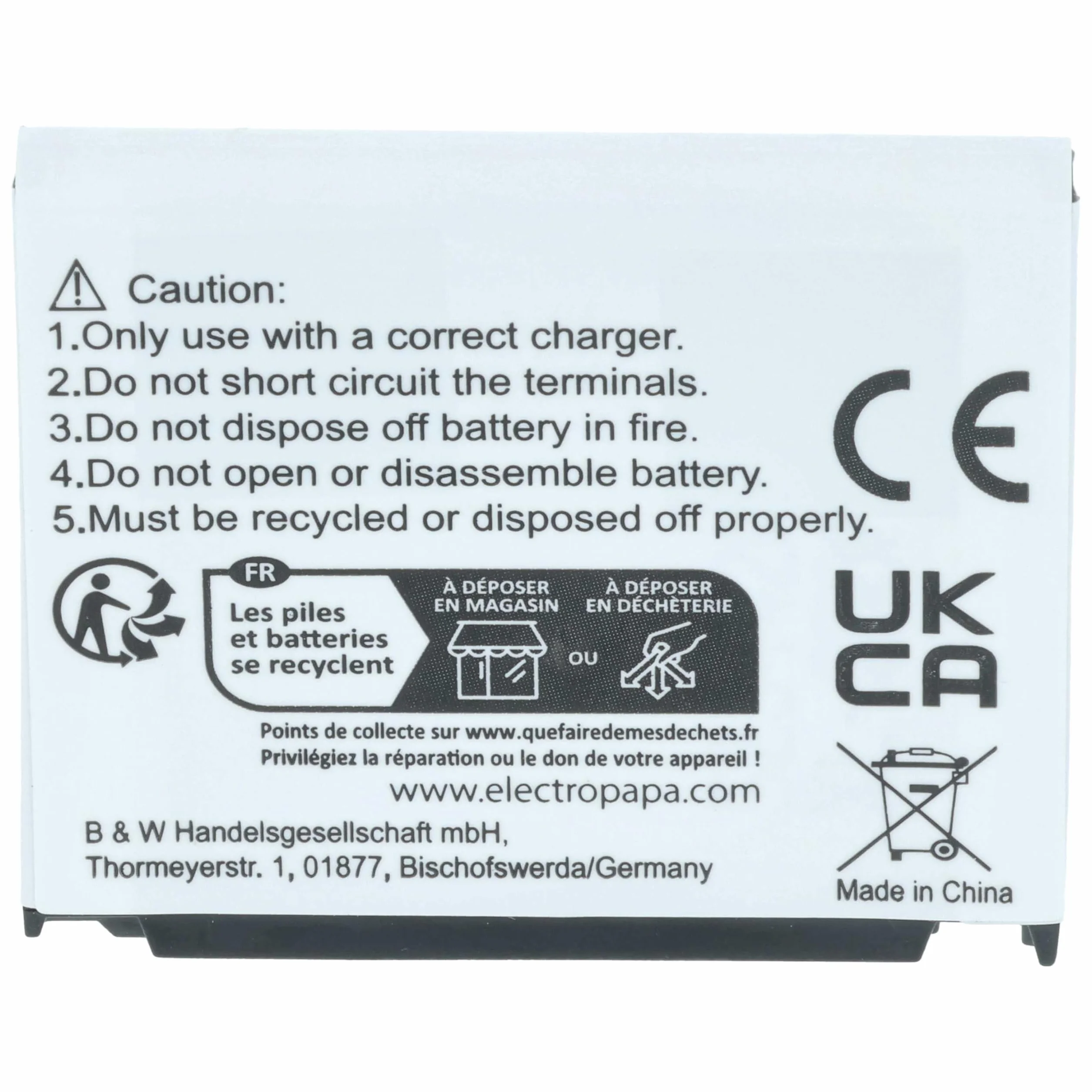 vhbw bateria nadaje się do SAMSUNG SGH-D900e SGH-D 900e telefon komórkowy smartfon zastąpiony Samsung AB503442CE, AB503442CU(600mAh, 3,7V, Li-Ion)