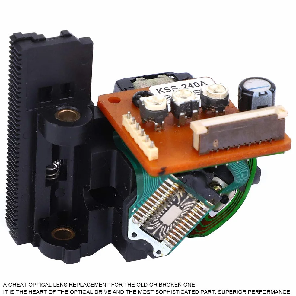 KSS-240A ELEKTRONICZNE Komponenty Obiektywu Optyczne dla Mechanizmu DVD Części Zastępcze Napęd Sraftistica Jednostka KSS-240A Soczewki Soczewki Optyczne