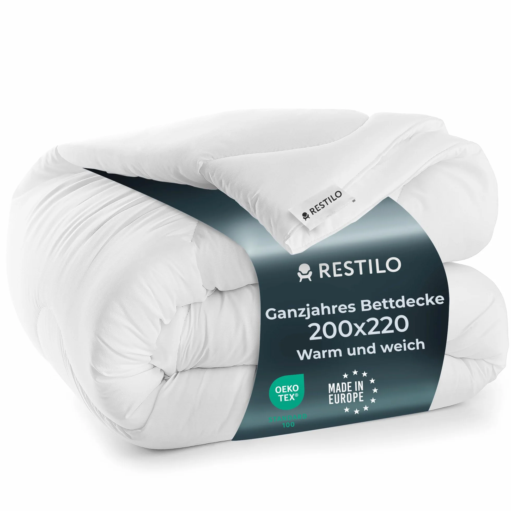 DecoKing Kołdra Całoroczna 200x220 cm Antyalergiczna OEKO-TEX Oddychająca Mikrofibra