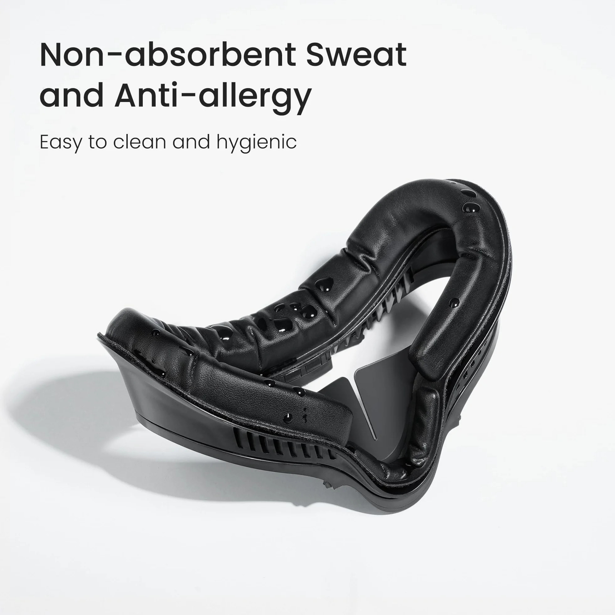 KIWI design Comfort Face Cushion Pad kompatybilny z akcesoriami Quest 2, oddychającym interfejsem do twarzy i przekładką na okulary