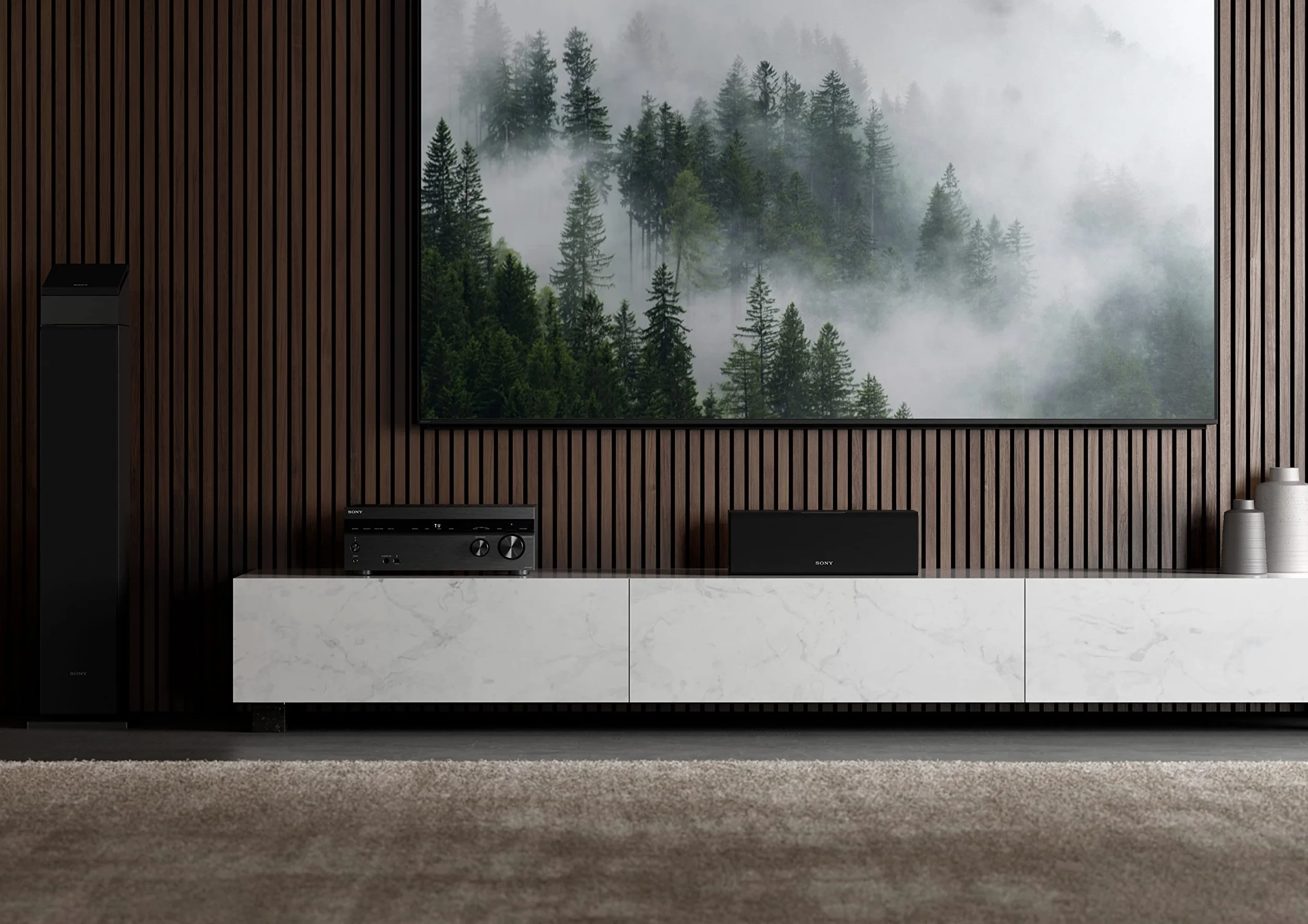 Sony Kanalig 8K TAAN1000.CEL Wzmacniacz, Czarny, 8 Portów HDMI