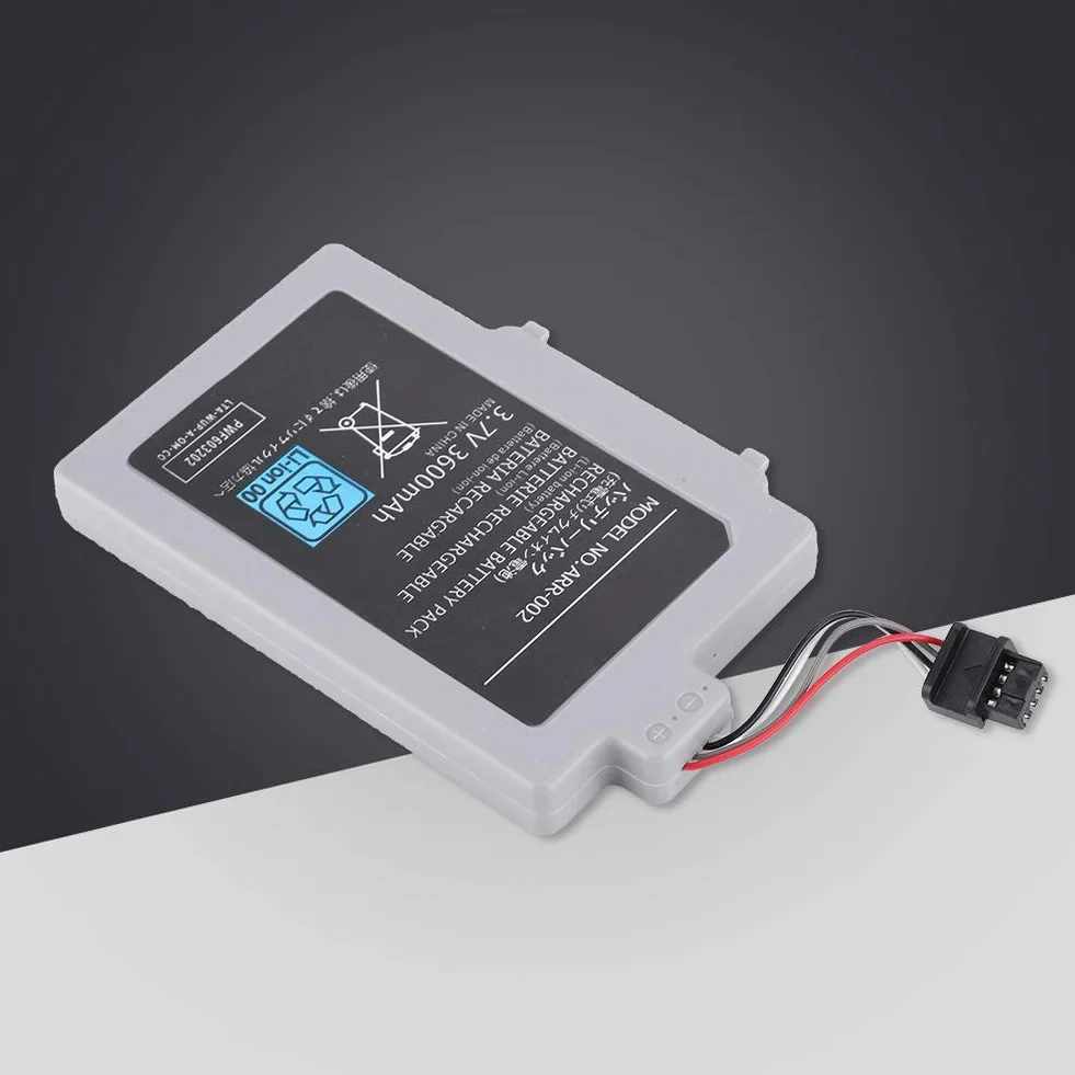 Garsent Akumulator Gamepad, 3,7 V, 3600 mAh, zapasowy kontroler do gier, ładowany do sieci WIIU.