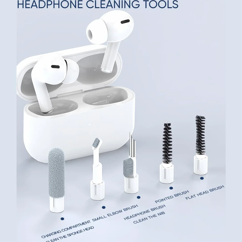 33 w 1 zestaw do czyszczenia elektroniki, zestaw do czyszczenia klawiatury, telefonu komórkowego, wielofunkcyjne narzędzia do AirPods, iPhone, laptop, zegarek, komputer, port USB z uchwytem na telefon