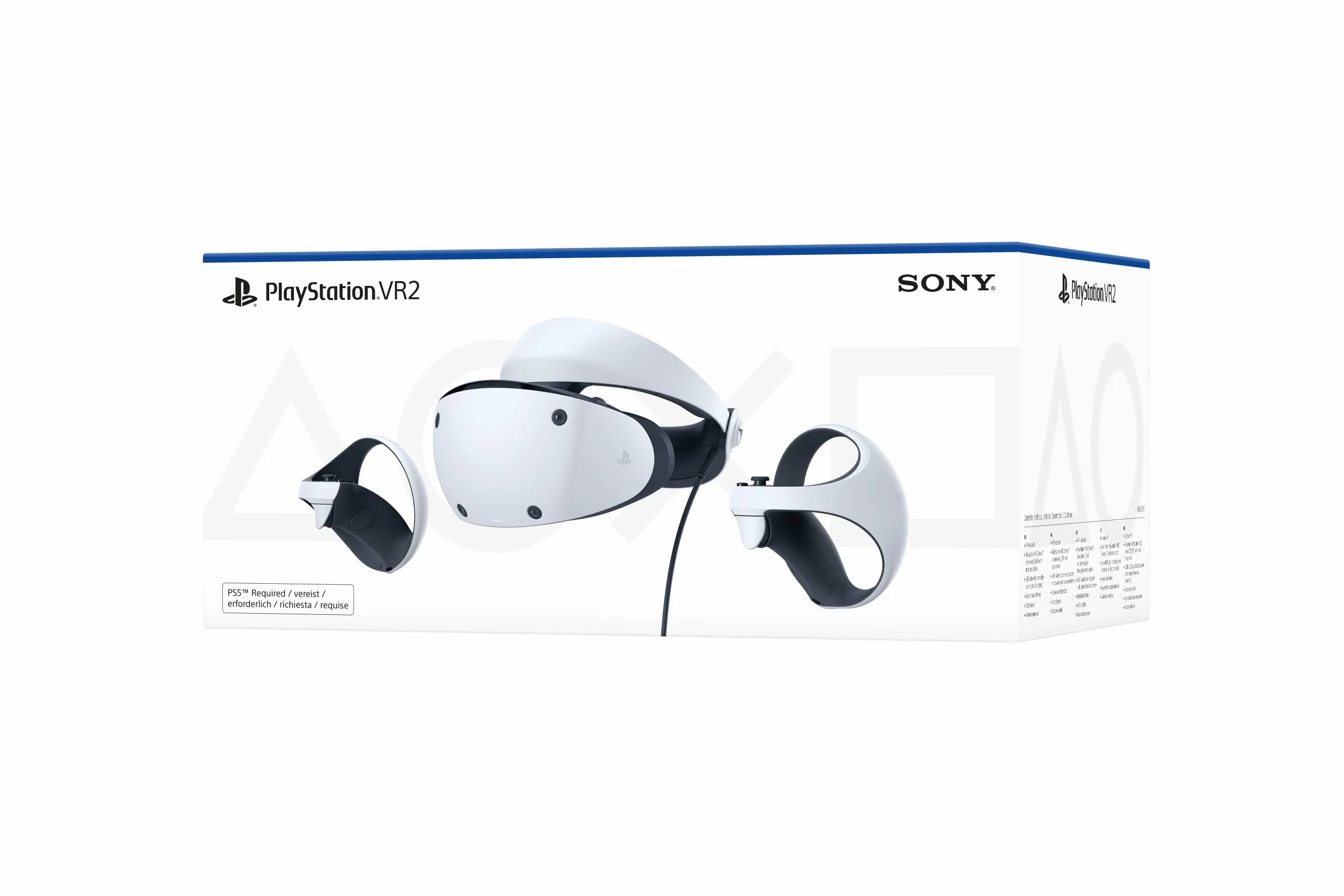 Playstation VR2 Biały Czarny 50 x 50 x 28 cm