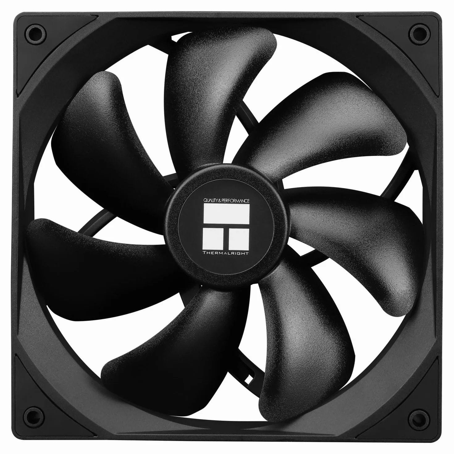 TR-Thermalright TL-C14C wentylator CPU PWM, 140 mm, cichy wentylator 1500 RPM, czarny wentylator CPU, duża objętość powietrza 75,8 CFM, może być sparowany z obudową / chłodnicą procesora