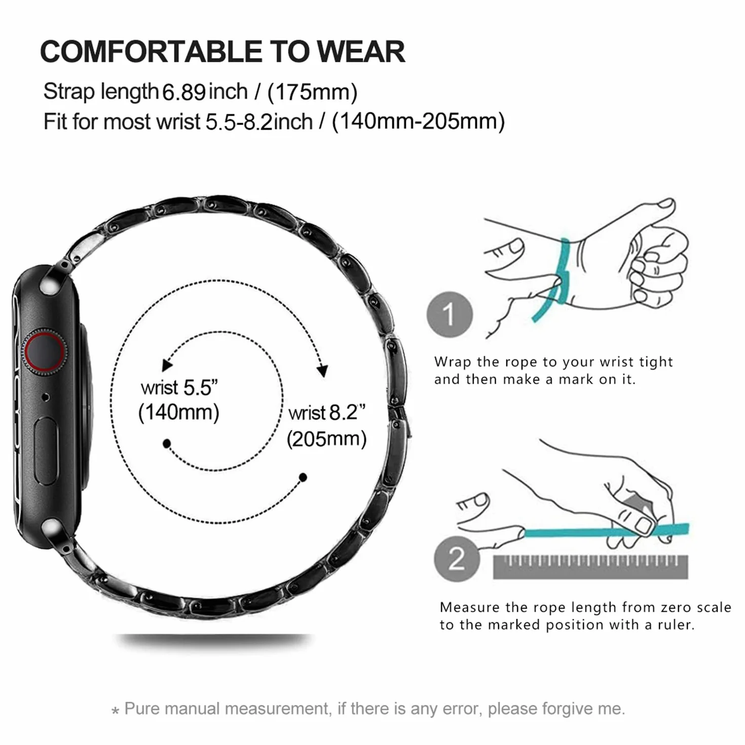 DEALELE Paski i etui kompatybilne z Apple Watch 49 mm, 46 mm, 42 mm, 45 mm, 41 mm, 44 mm, 40 mm, 38 mm, błyszczący diamentowy metalowy pasek z etui ochronnym do iWatch serii 10, 9, 8, 7, 6, 5, 4, 3
