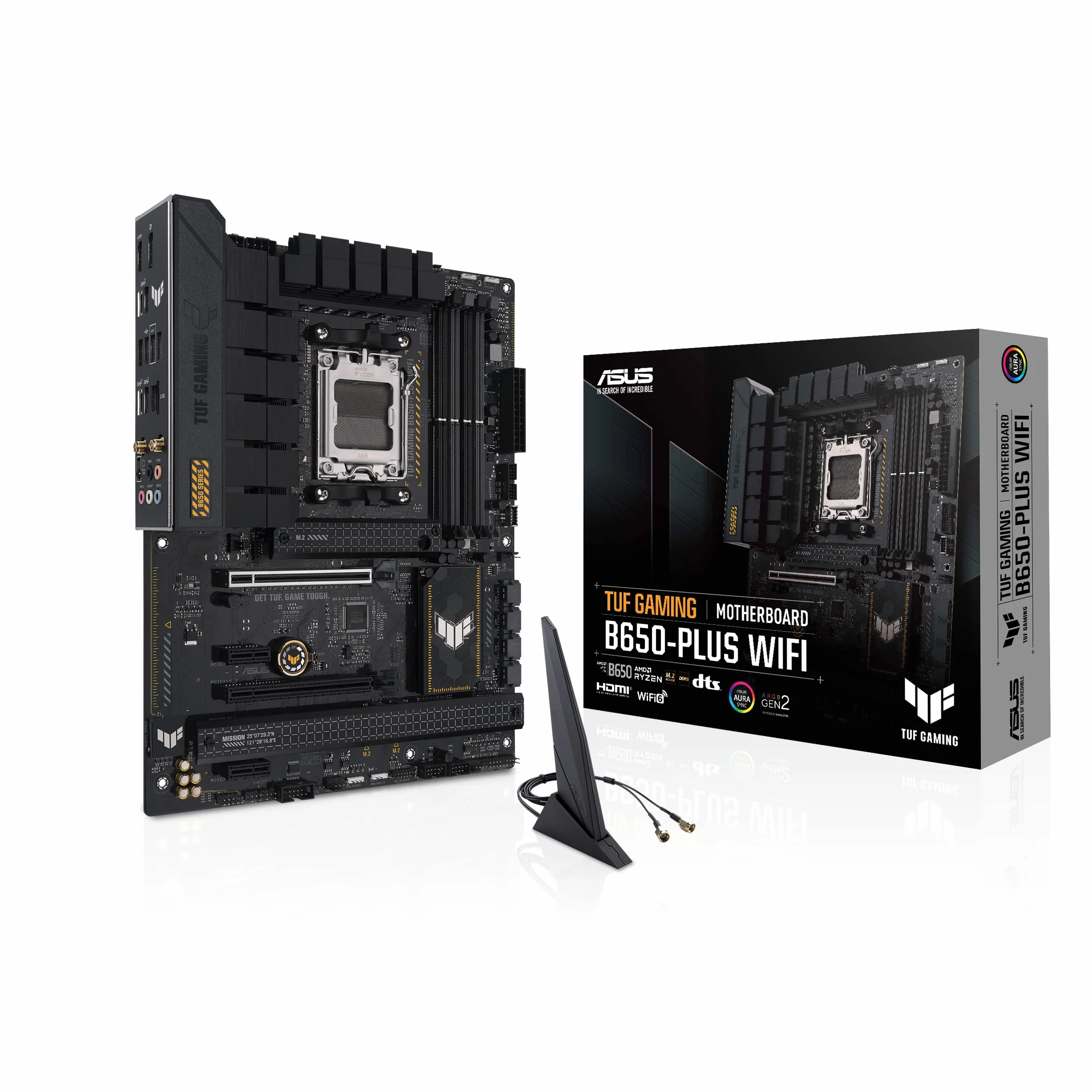 Asus Tuf Gaming B650-Plus 90MB1BZ0-M0EAY0 Płyta Główna, Wielokolorowy, ATX