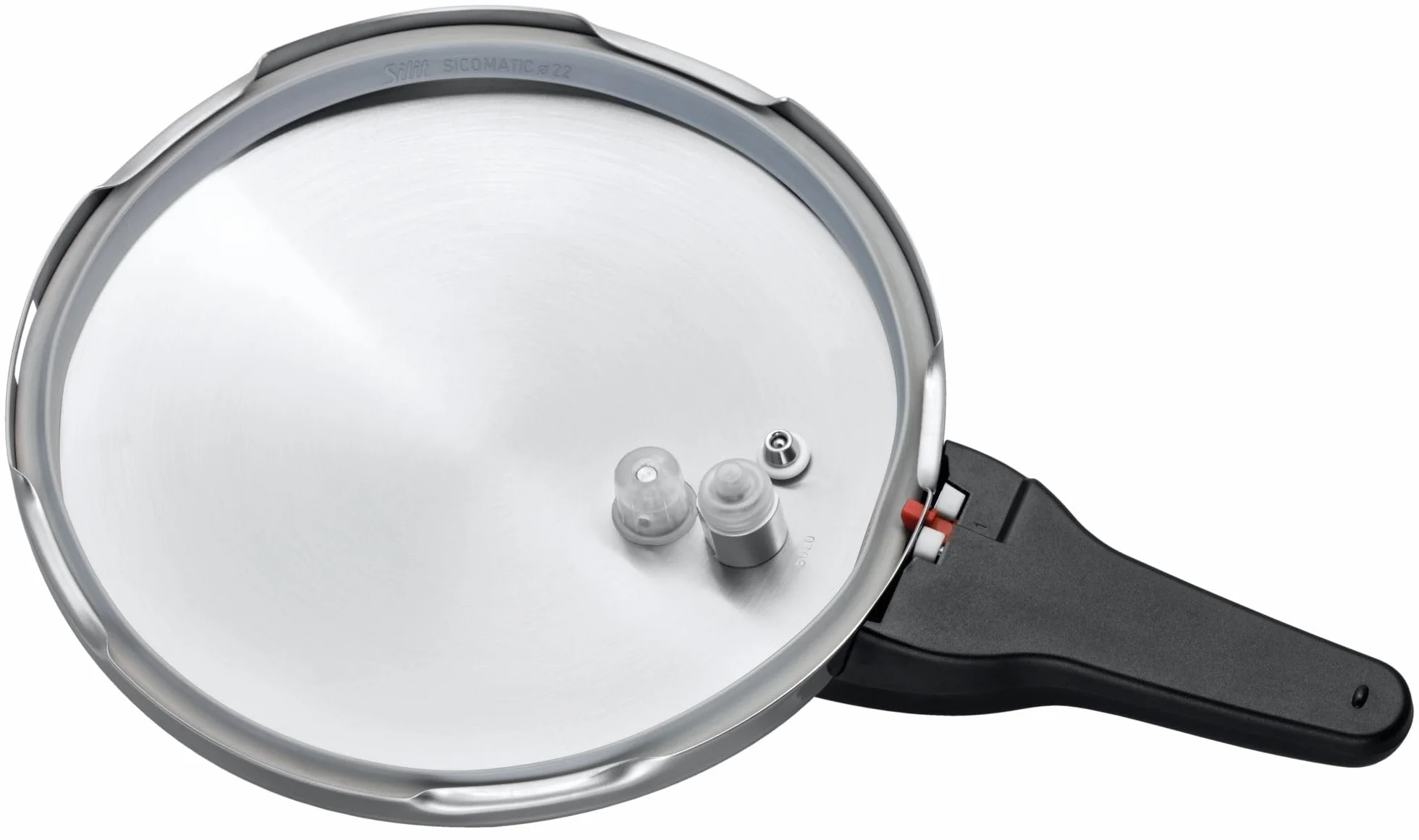 Silit Silargan Sicomatic T-Plus Szybkowar Ceramiczny 18 cm 2,5 l Czarny