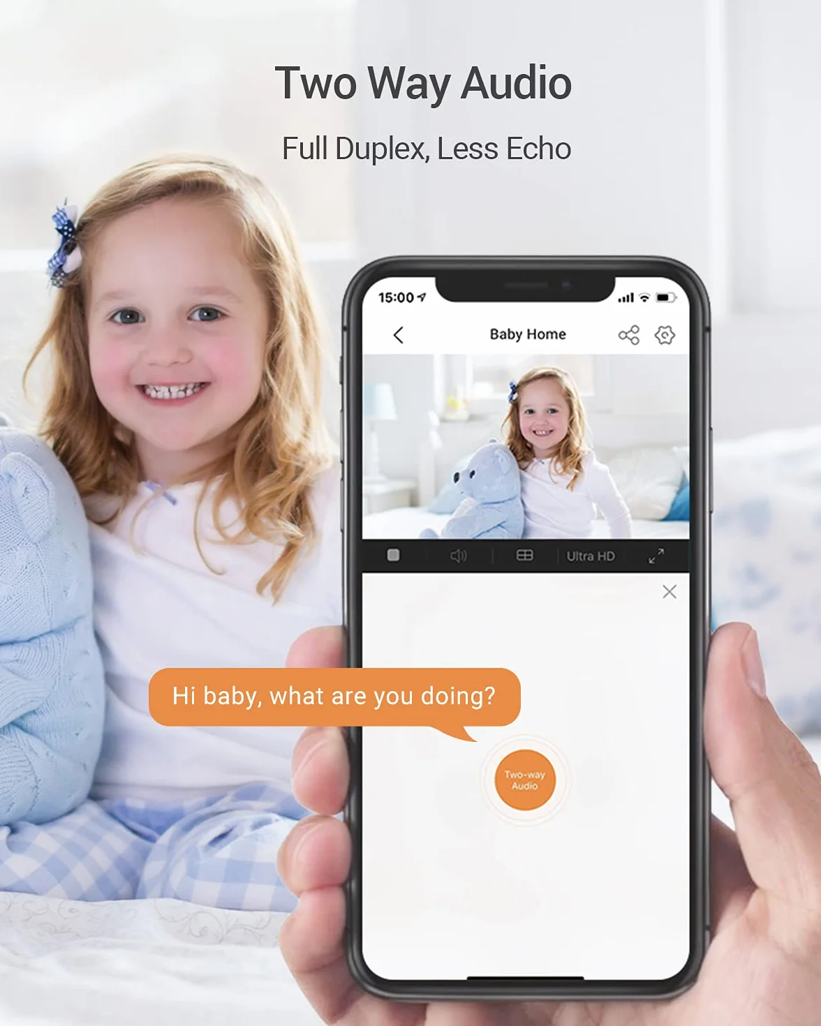 EZVIZ C6N Wewnętrzna kamera nadzorująca WiFi 1080p, 360° Pan/Tilt, WiFi 2,4 Ghz, inteligentne noktowizory z inteligentnym podczerwienią, automatyczne wykrywanie ruchu i śledzenie, dwukierunkowy dźwięk