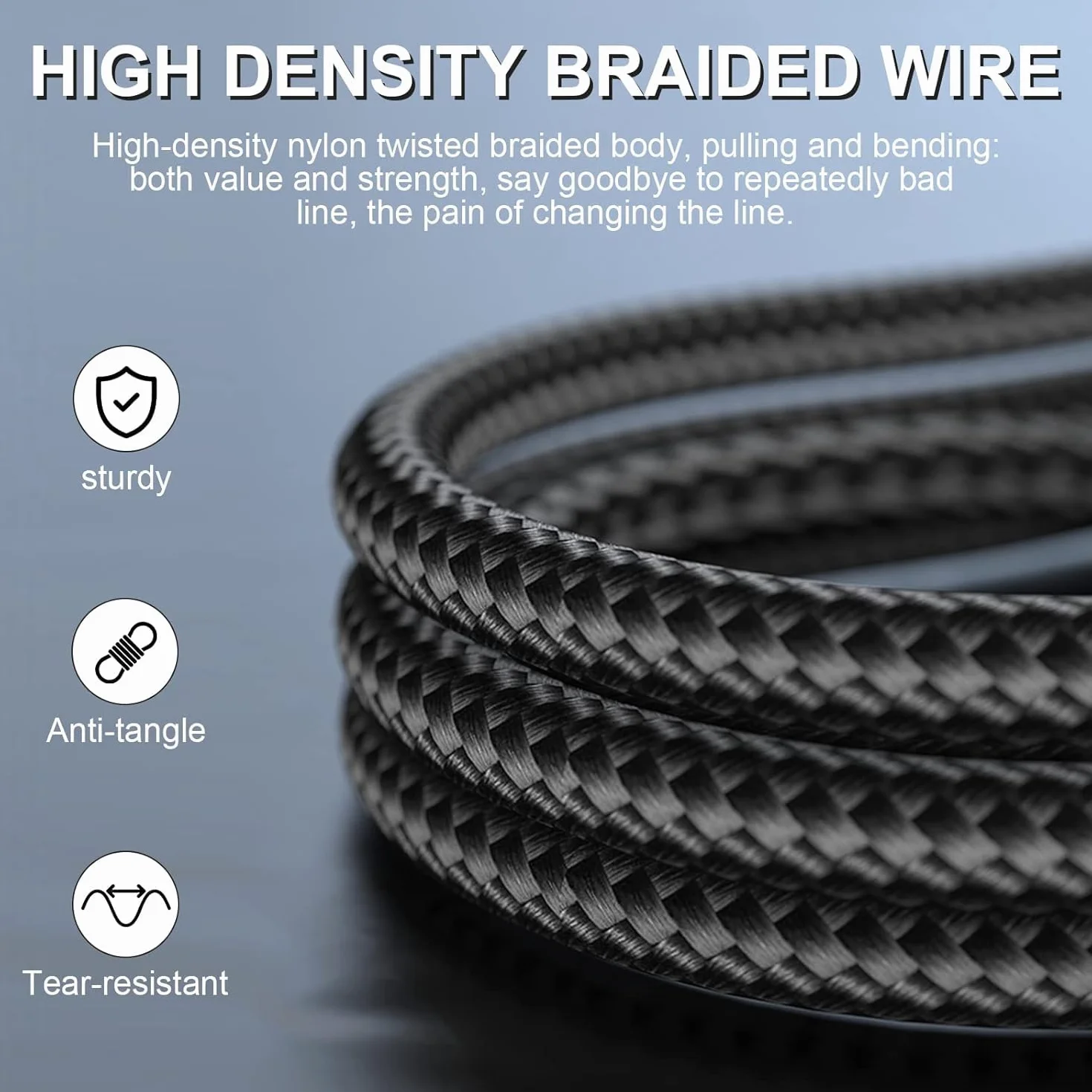 Toxaoii HD598 kabel audio kompatybilny ze słuchawkami Sennheiser HD598, HD558, HD518, HD598Cs, HD599, HD569, HD579, 2 m
