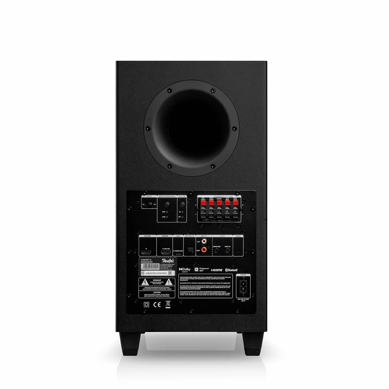 Teufel CONSONO 25 Concept 2.1 zestaw do gier, dźwięku filmu i muzyki, gotowy do gry, dźwięku filmowego i muzyki, kolor czarny