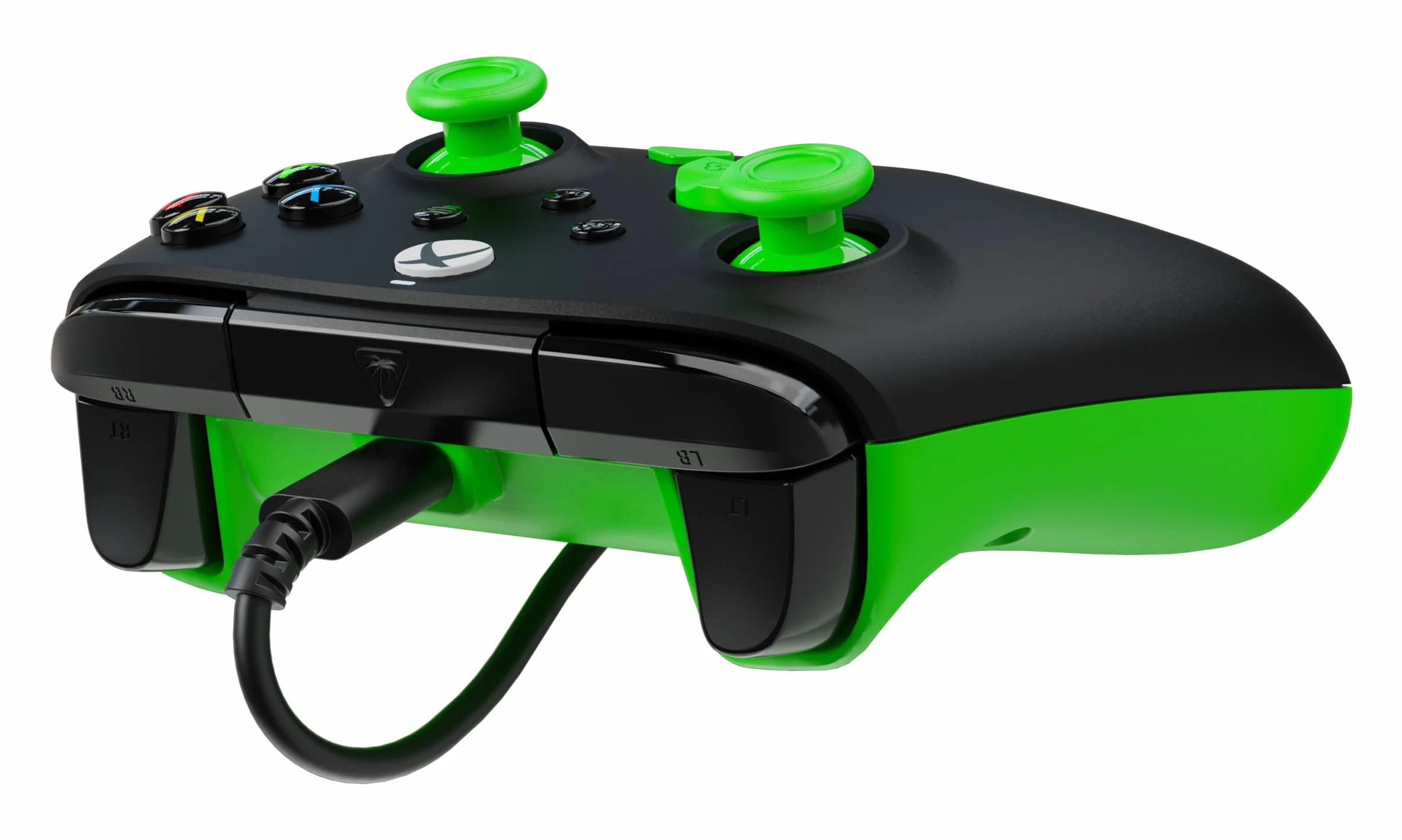 Turtle Beach Rematch Core Black/Green Wired – licencjonowany dla Xbox Series X i S, Xbox One i komputerów z systemem Windows