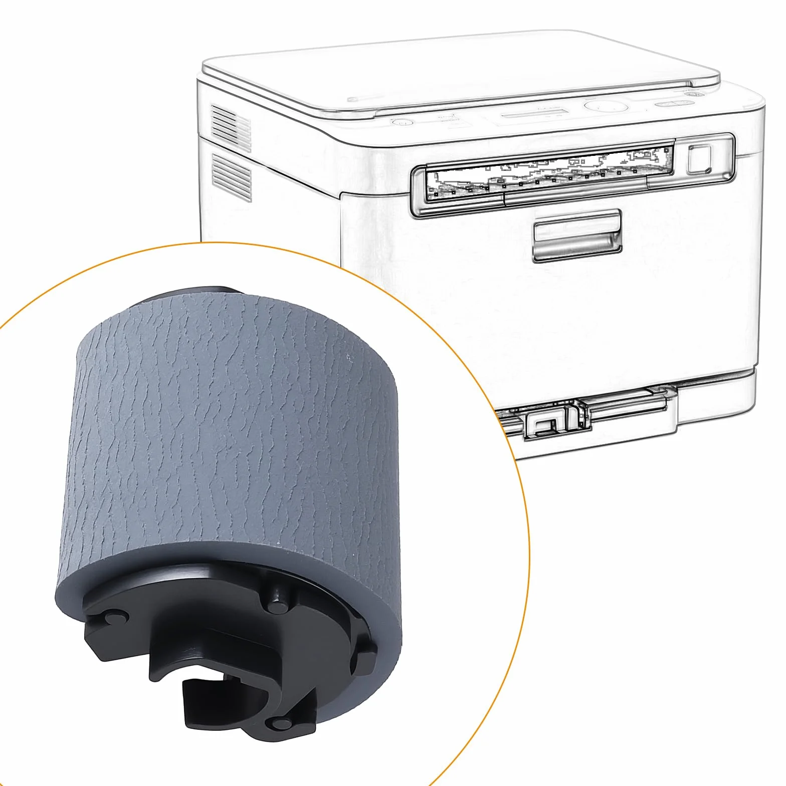 Wałek do odbioru JC73-00309A kompatybilny z Samsung CLX 3170 3175 3180 3185 3300 3305