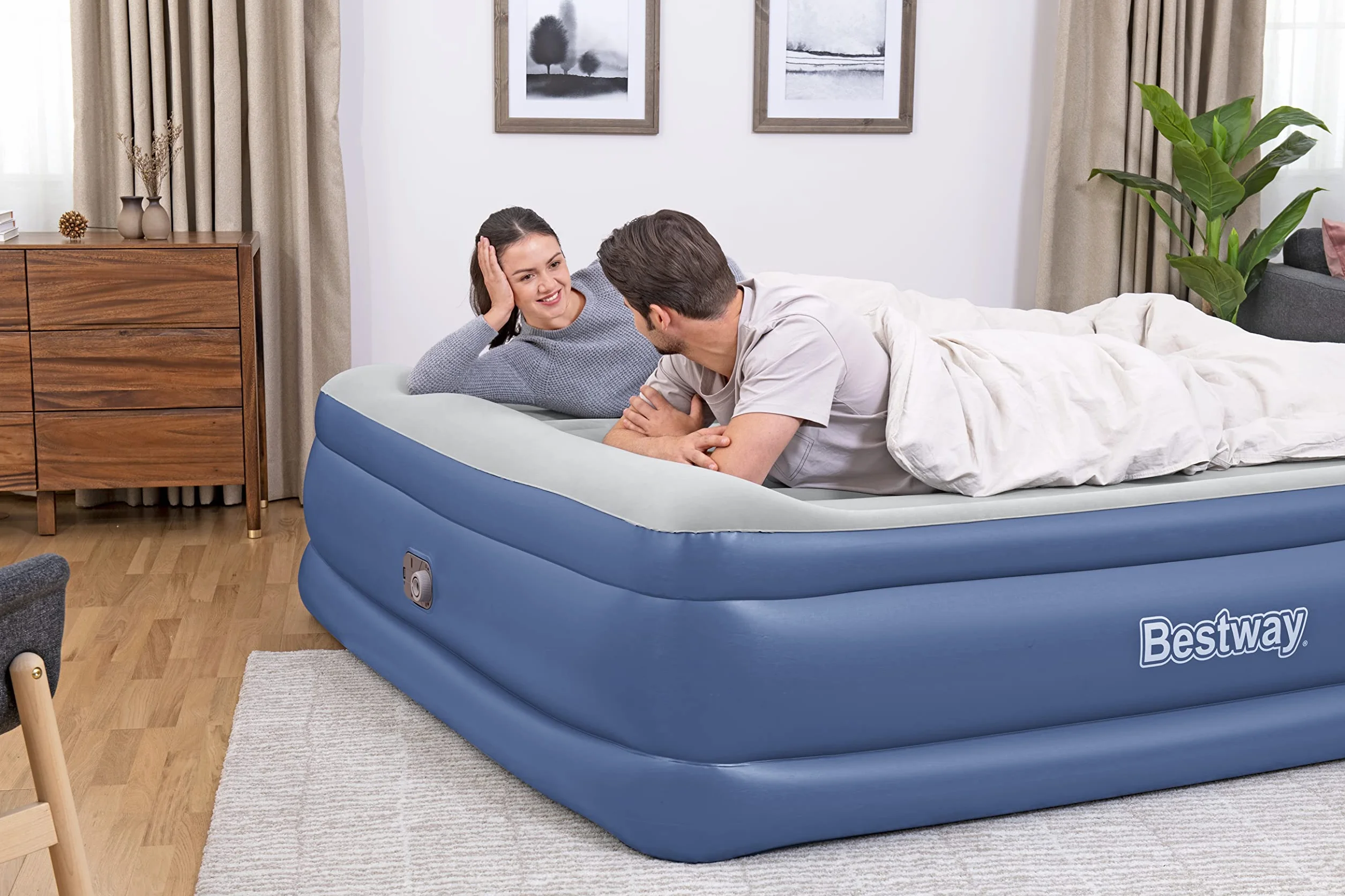 Dmuchane łóżko Bestway 203 x 193 x 56 cm