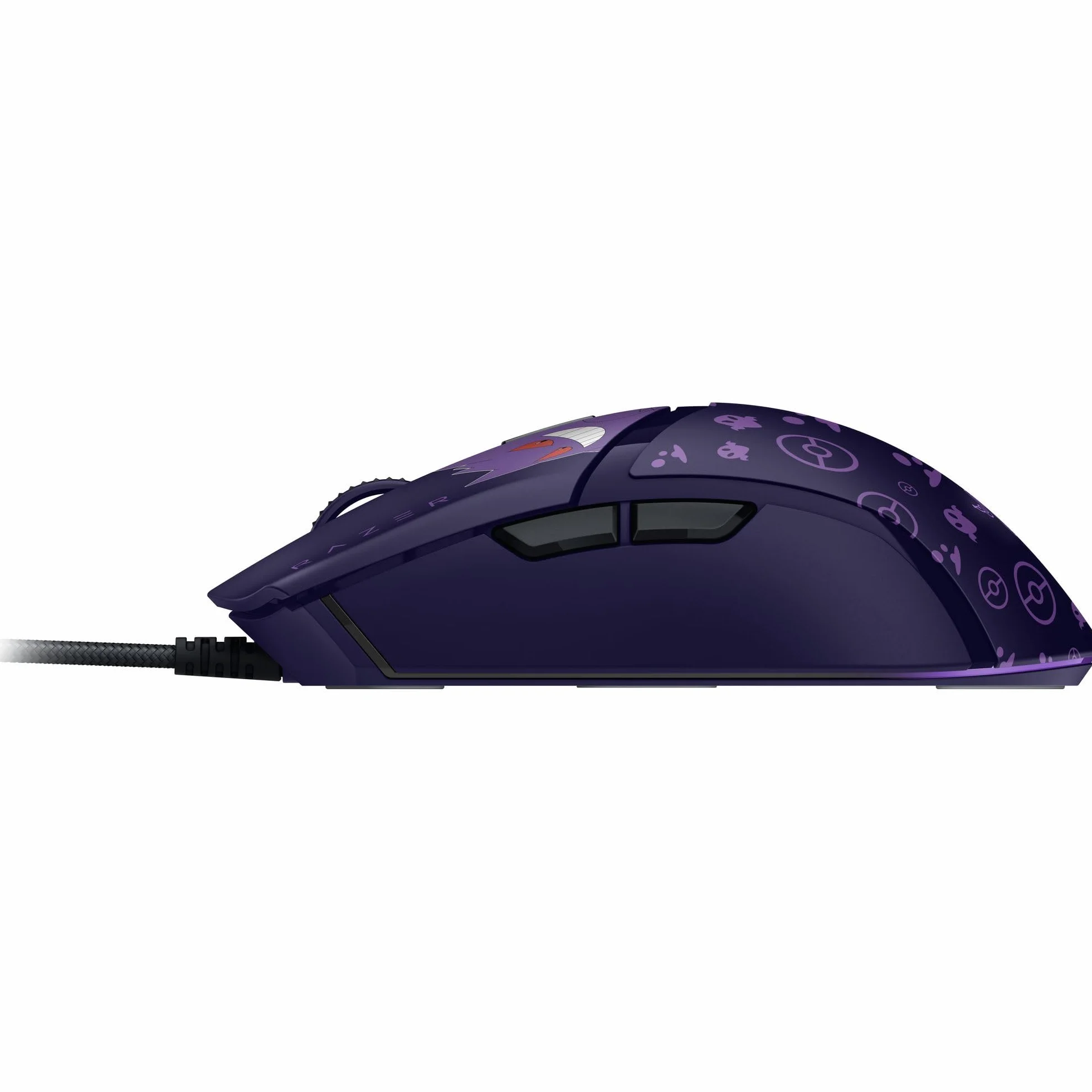 Razer Cobra Gengar Edition Przewodowa Mysz Do Gier 8500 DPI 58 g Przełączniki Optyczne Podświetlenie Chroma Kabel Speedflex PC/MAC Pokémon